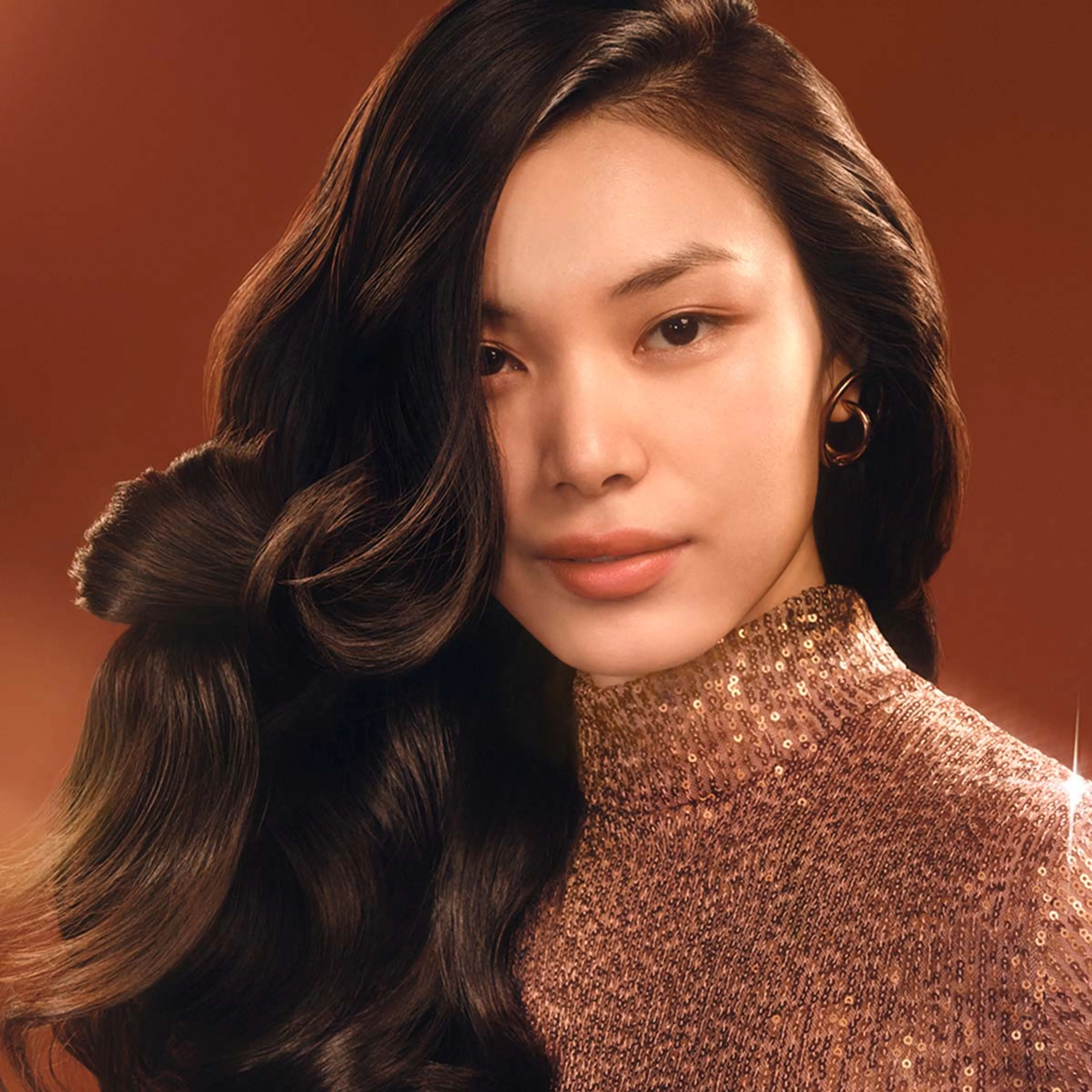Dyson Airwrap i.d. Straight + Wavy Amber Silk image