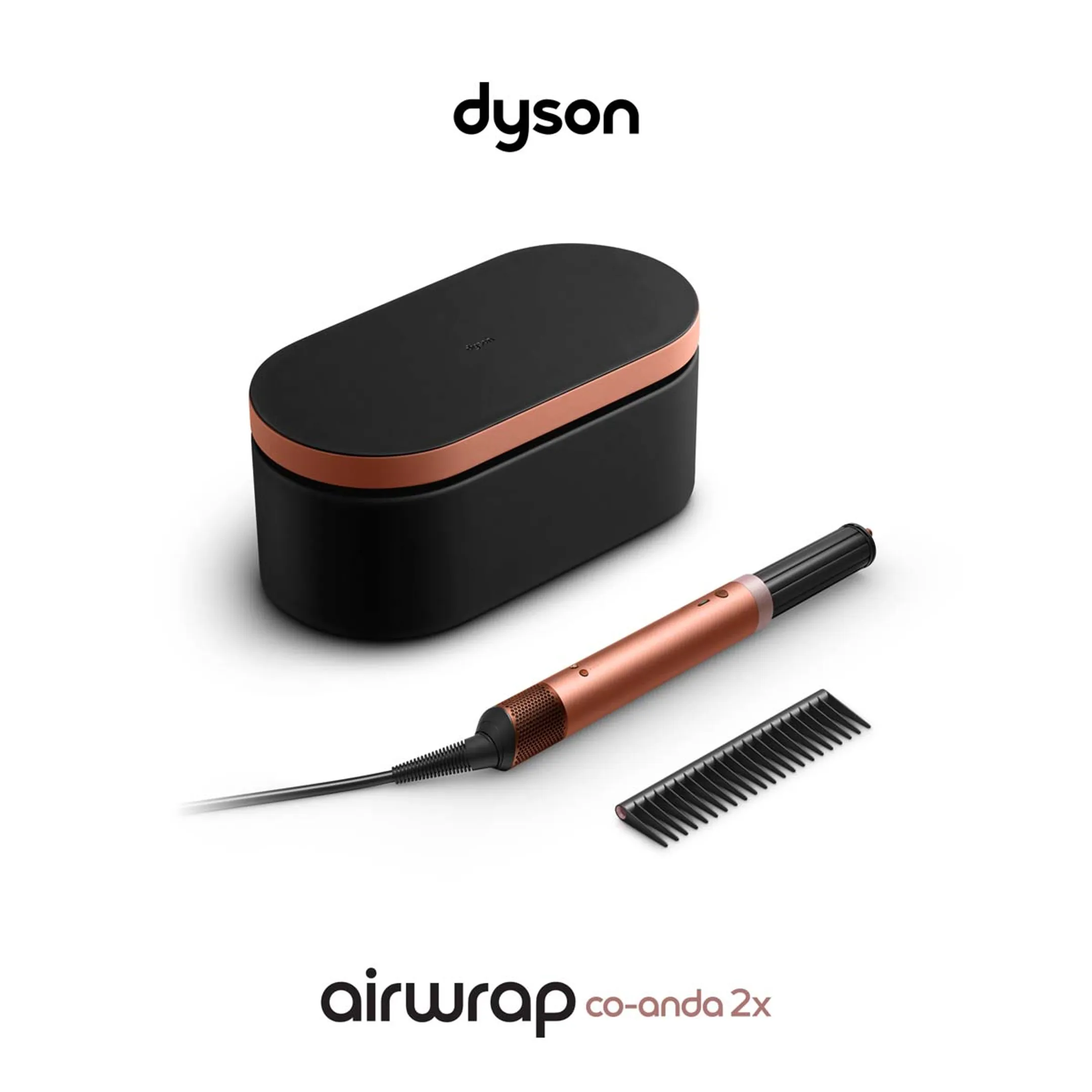 Dyson Airwrap Co-anda2x Curly+Coily Amber Silk image