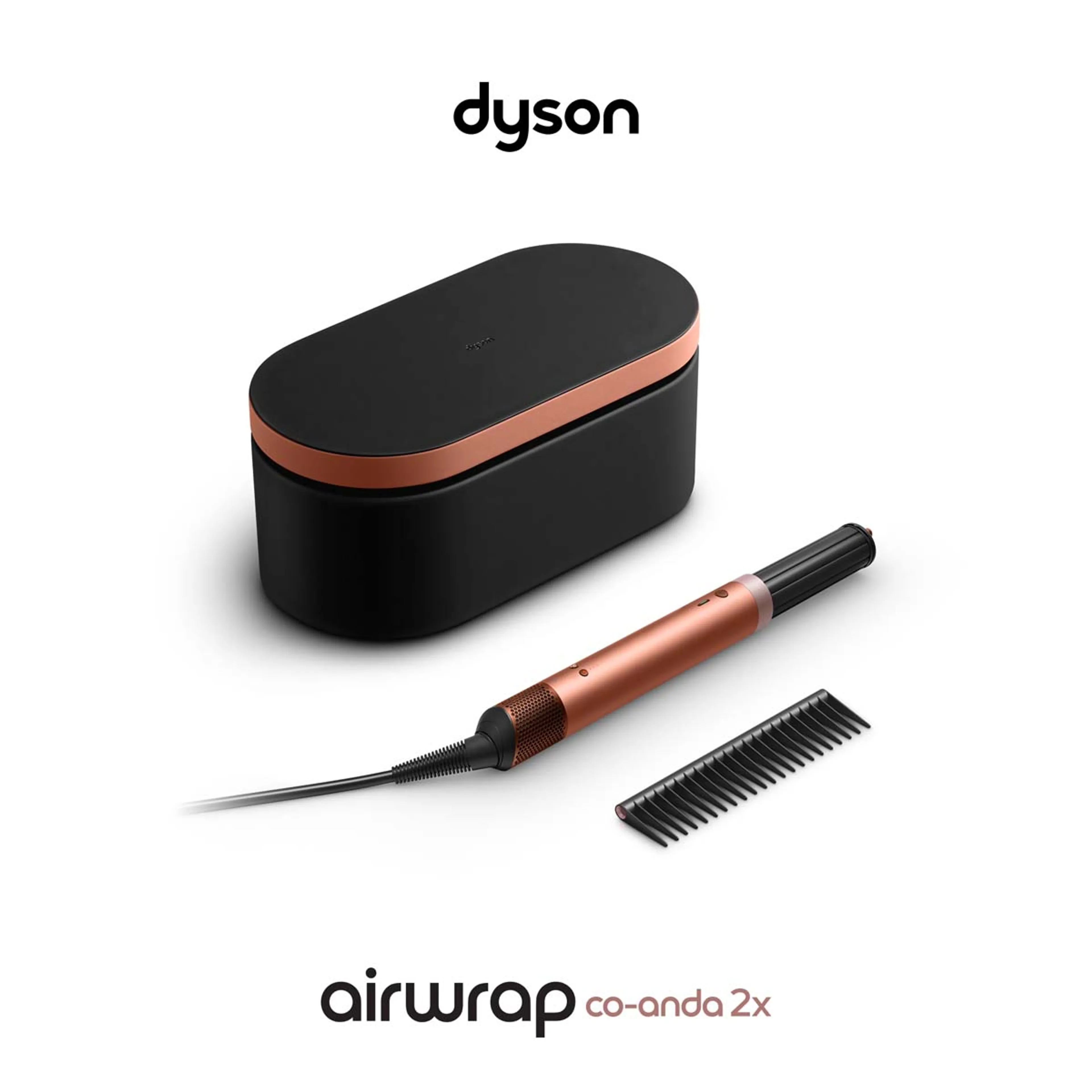 Dyson Airwrap Co-anda2x Curly+Coily Amber Silk image