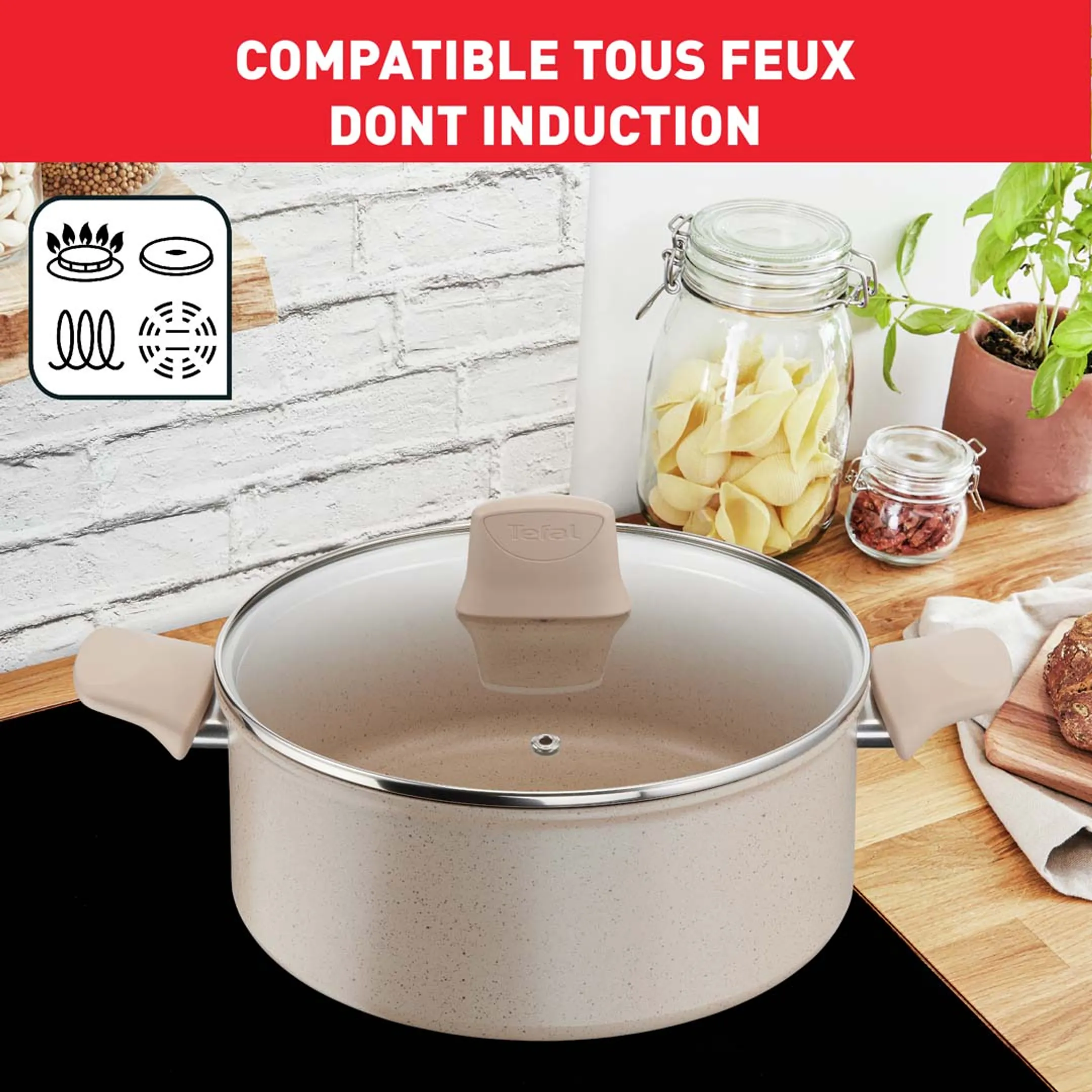 Tefal Casserole Delight G2934602 - Ø24cm image