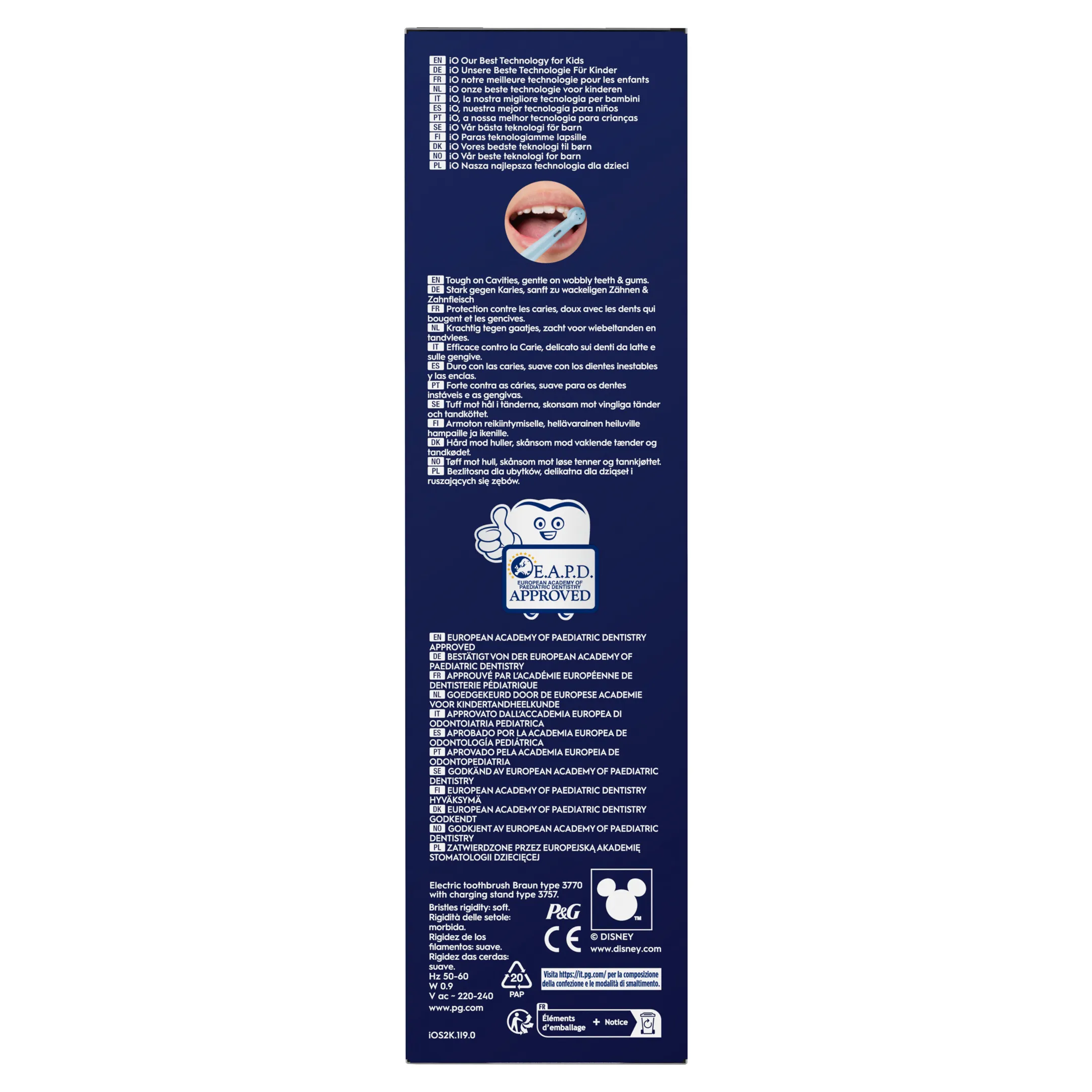 Oral-B Elektrische tandenborstel iO Kids 6+ Stitch image