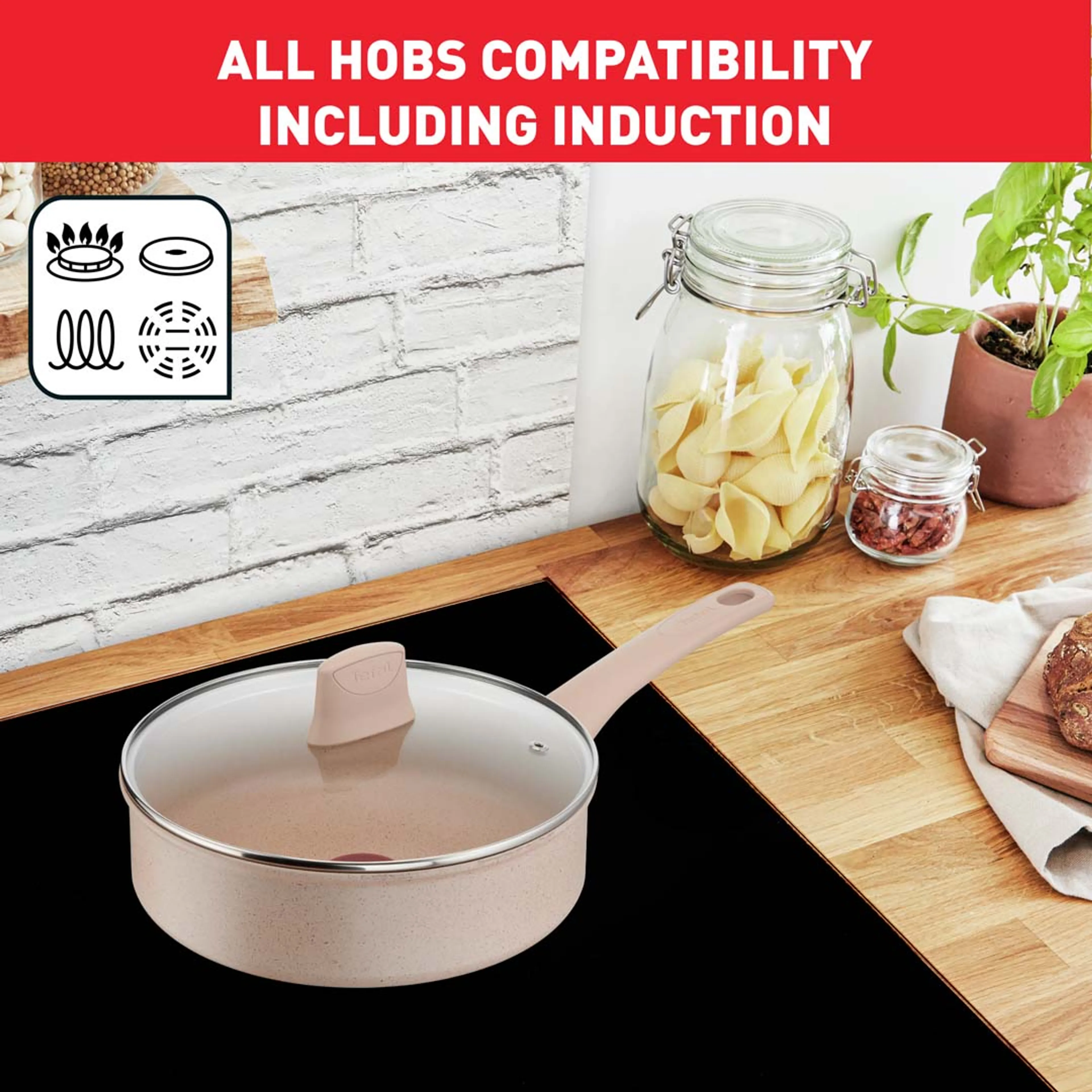 Tefal Sauteerpan Delight G2933202 - Ø24cm image