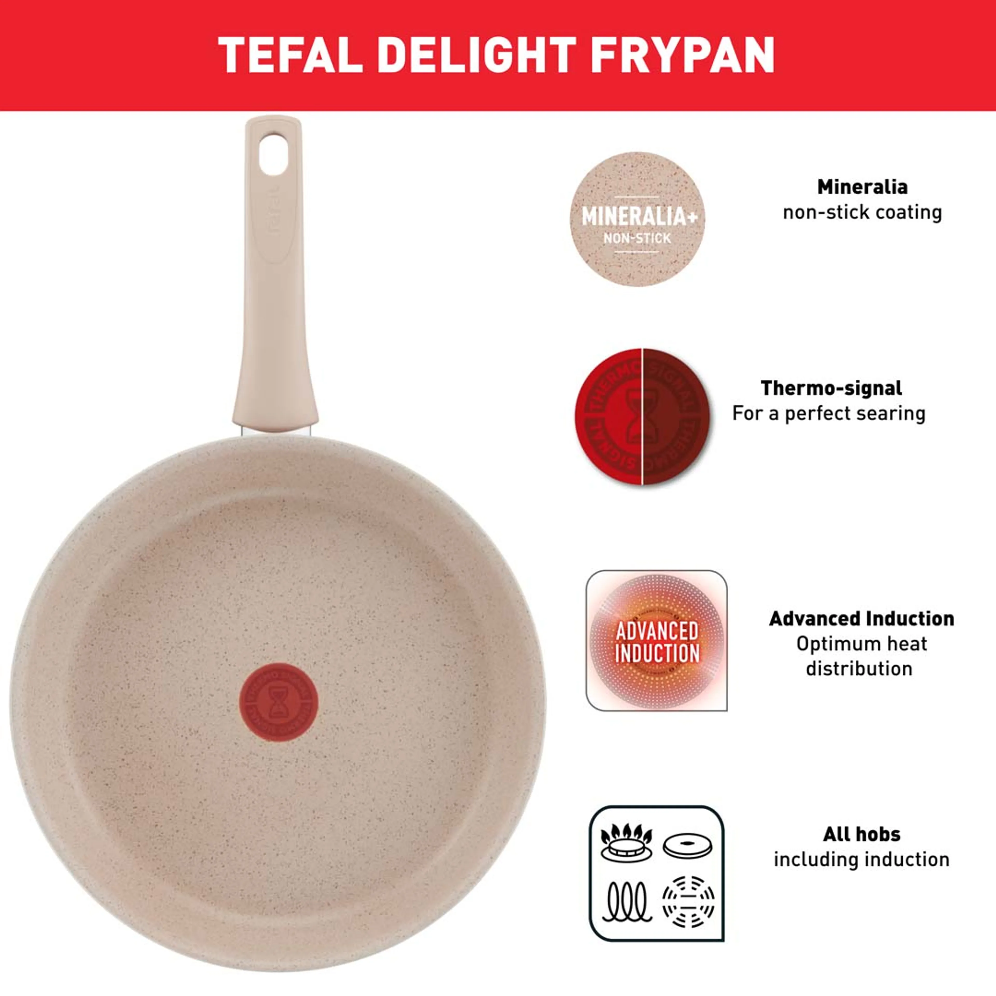 Tefal Braadpan Delight G2930202 - Ø20cm image