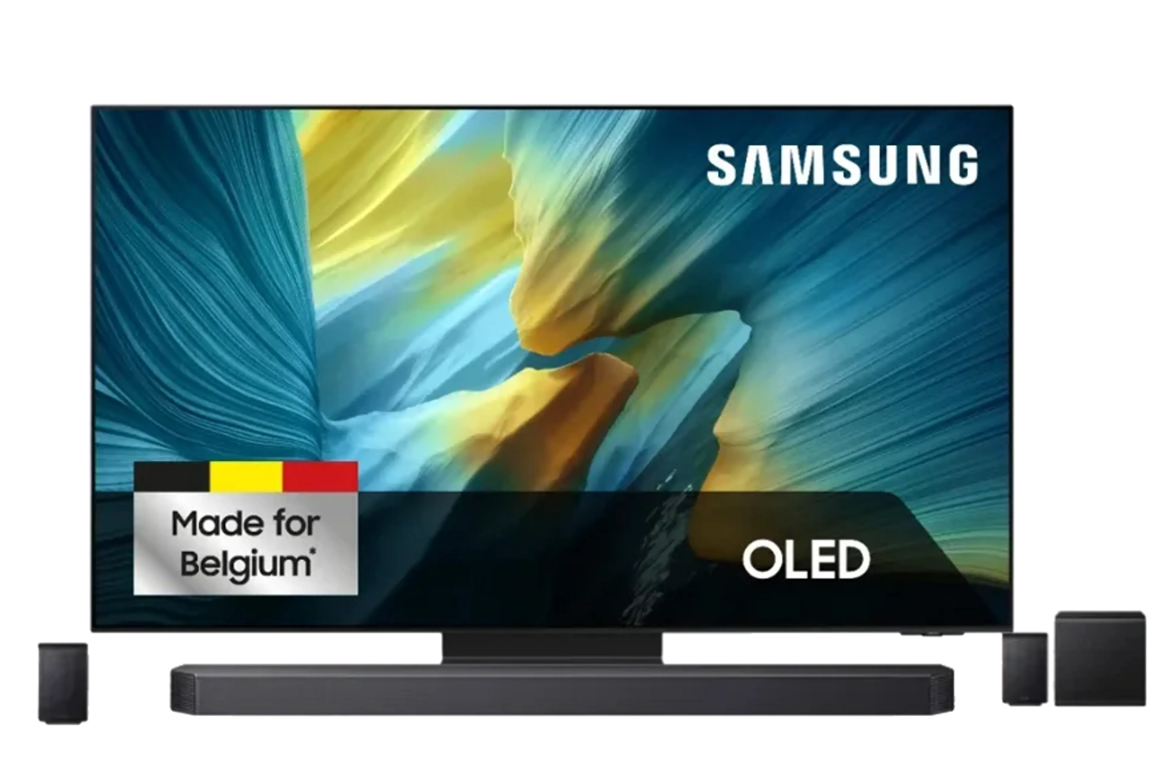 Bundel - OLED 4K QE65S95F (2025) - 65 inch + Soundbar Cinematic Q-serie HW-Q930F/XN - Zwart
