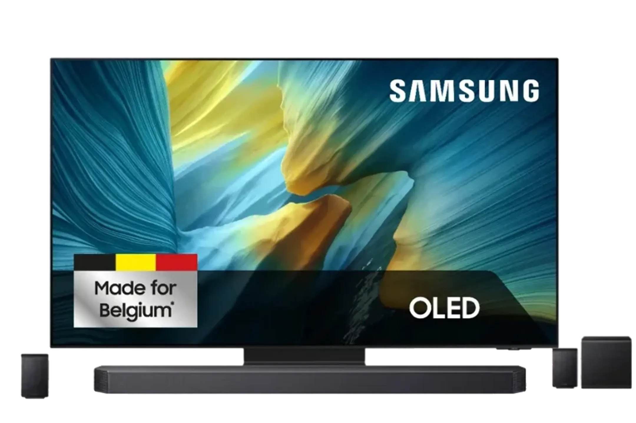 Bundle - OLED 4K QE55S95F (2025) - 55 pouces + Barre de son Cinematic Q-series HW-Q930F/XN - Noir