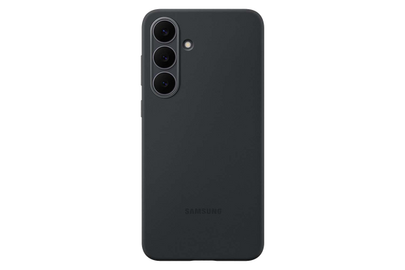 Samsung Coque en silicone pour Galaxy S25 FE - Noir