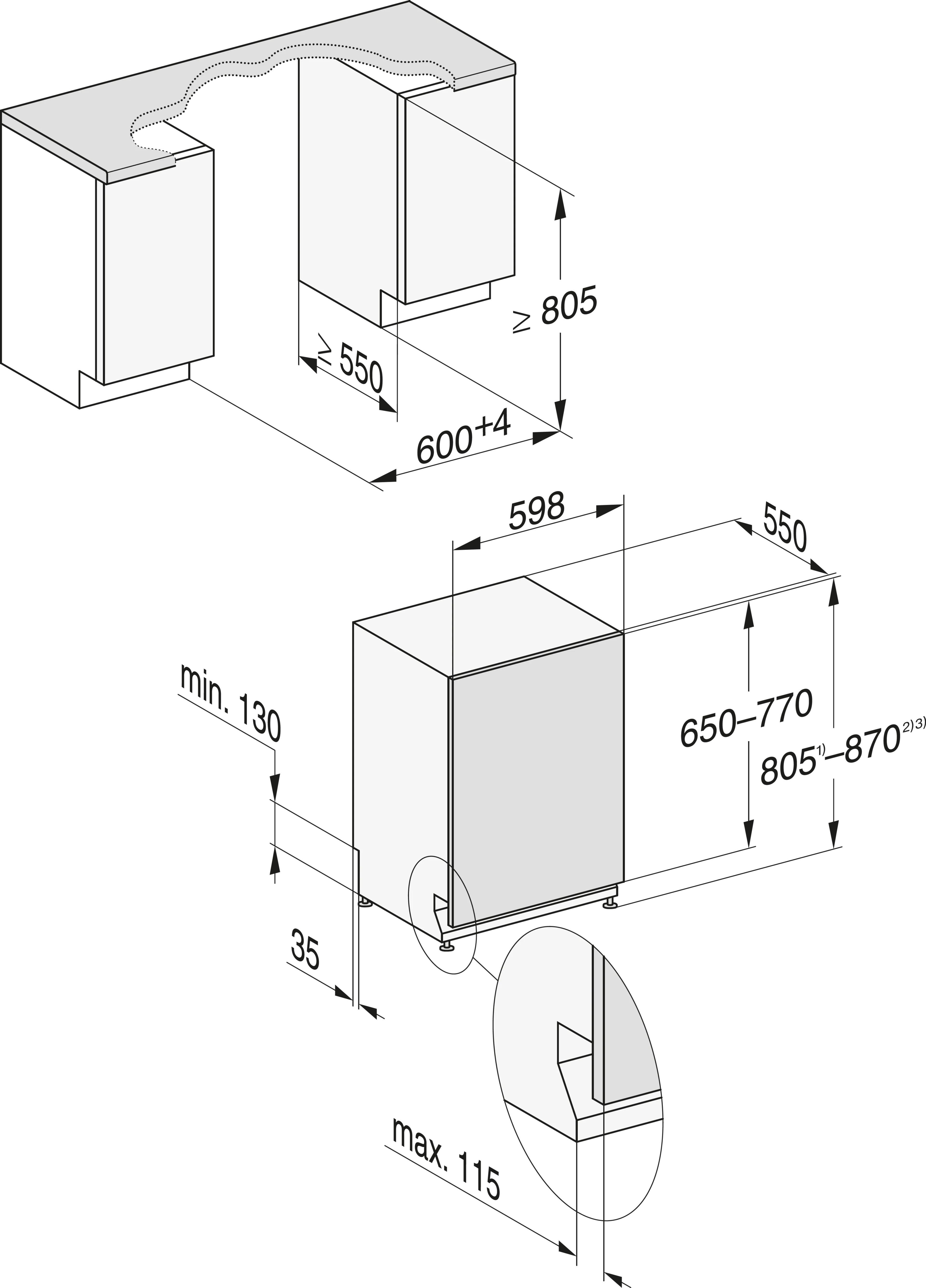 Miele Lave-vaisselle encastrable G 7080 SCVi AutoDos image