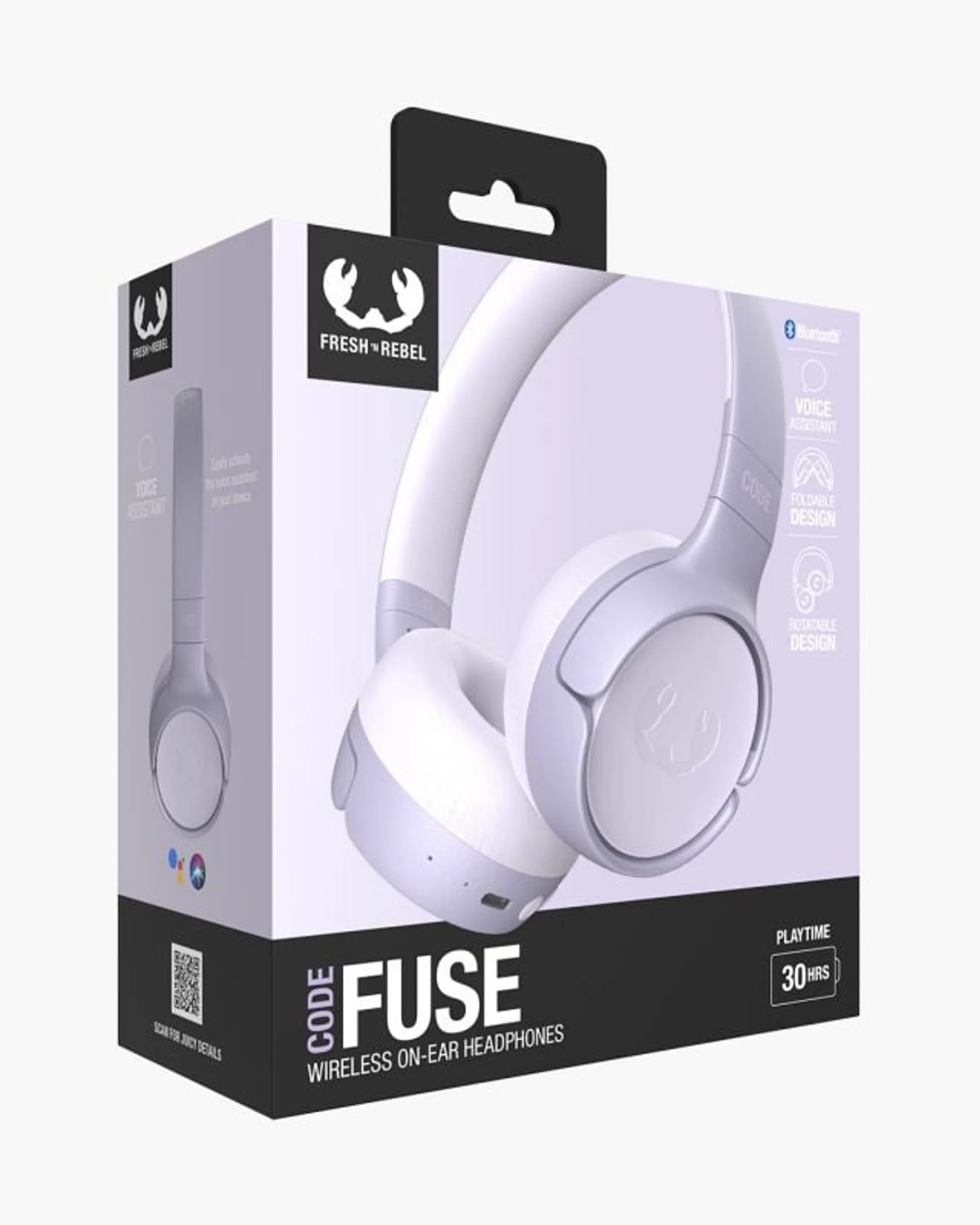 Fresh 'n Rebel Code Fuse koptelefoon - Paars image