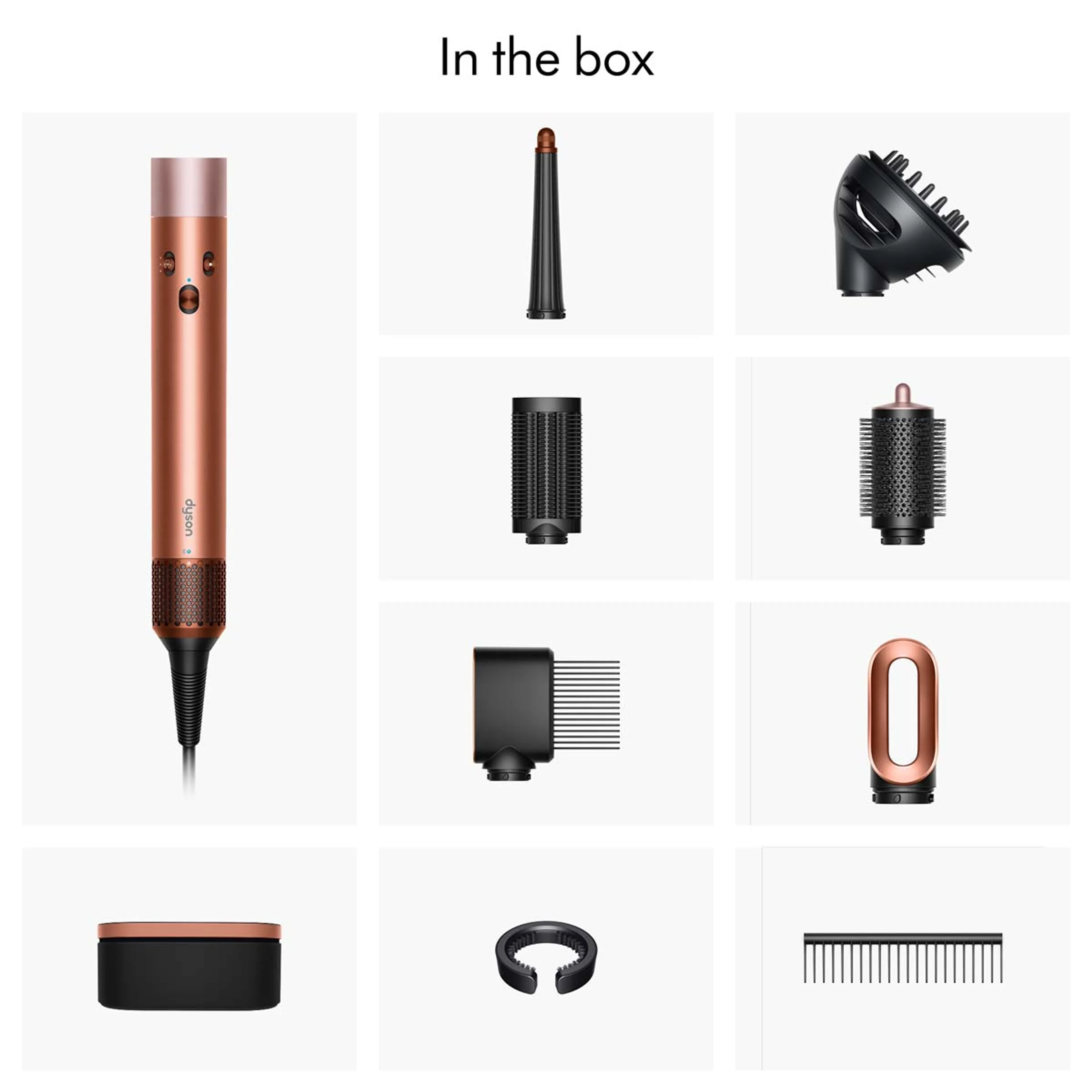 Dyson Airwrap i.d. Curly+Coily Amber Silk image