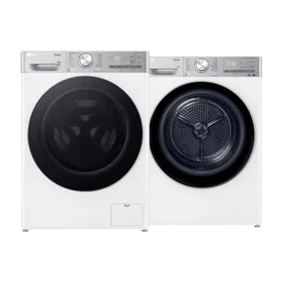 Bundel - Wasmachine F4WR9513S2W  + Droogkast RH90V9AV2QR