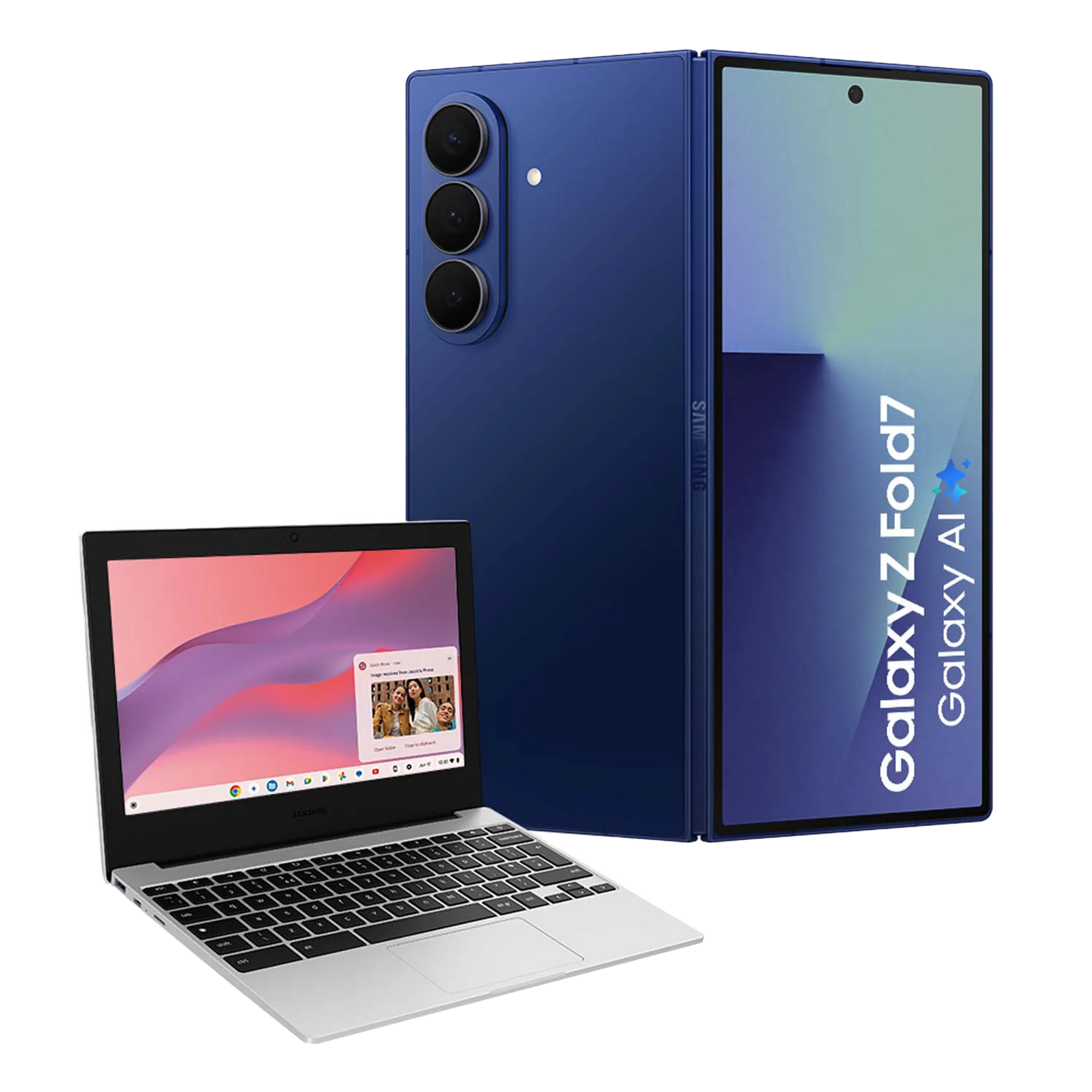 Samsung Galaxy Z Fold7 512 Go - Bleu image