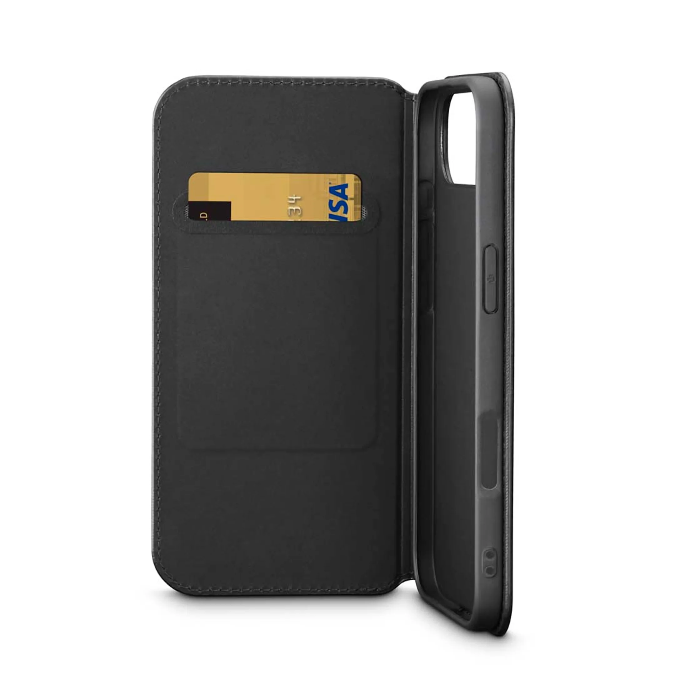 Black Rock Bookcover voor iPhone 17 - Zwart image