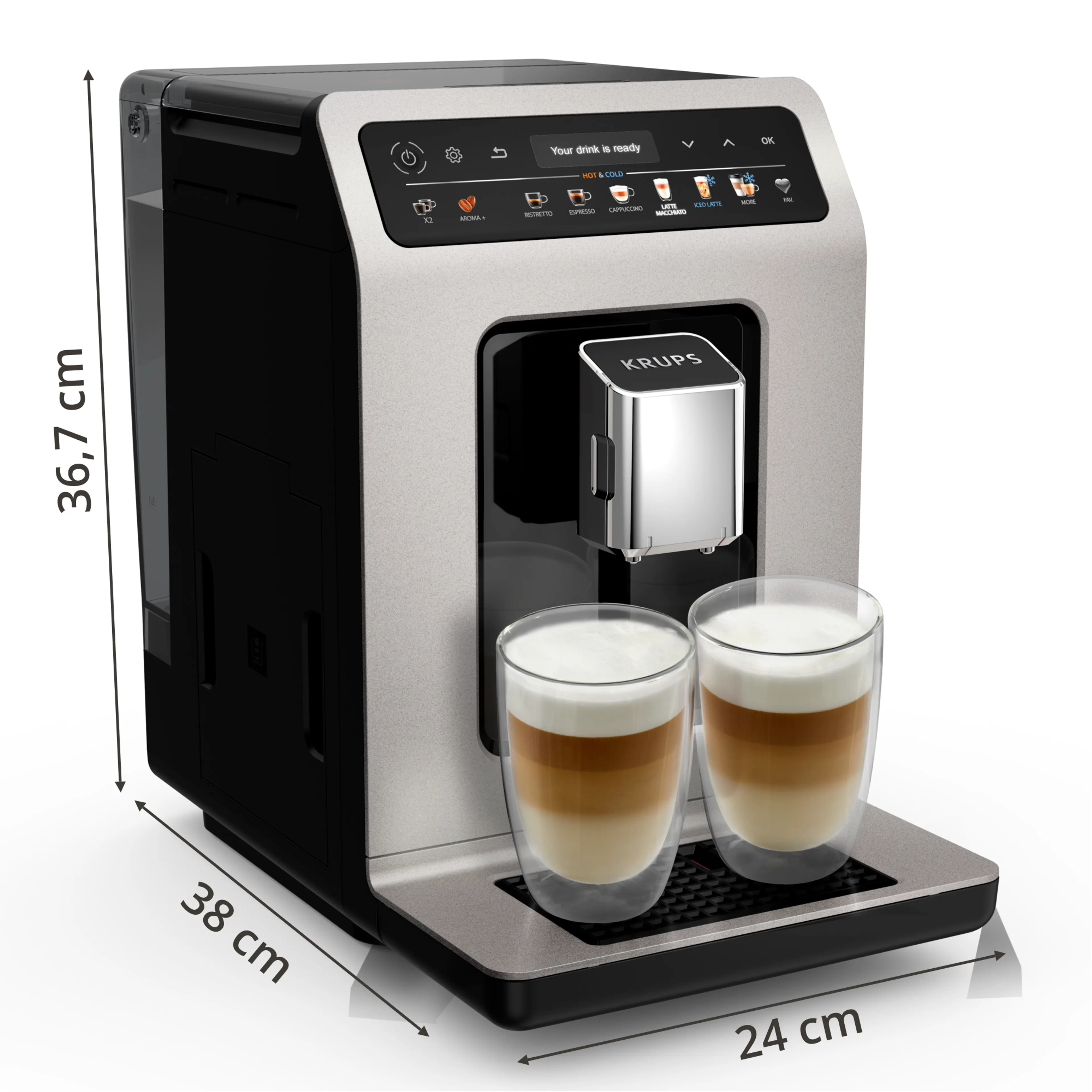 Krups Machine à Expresso automatique EA898DF1 image