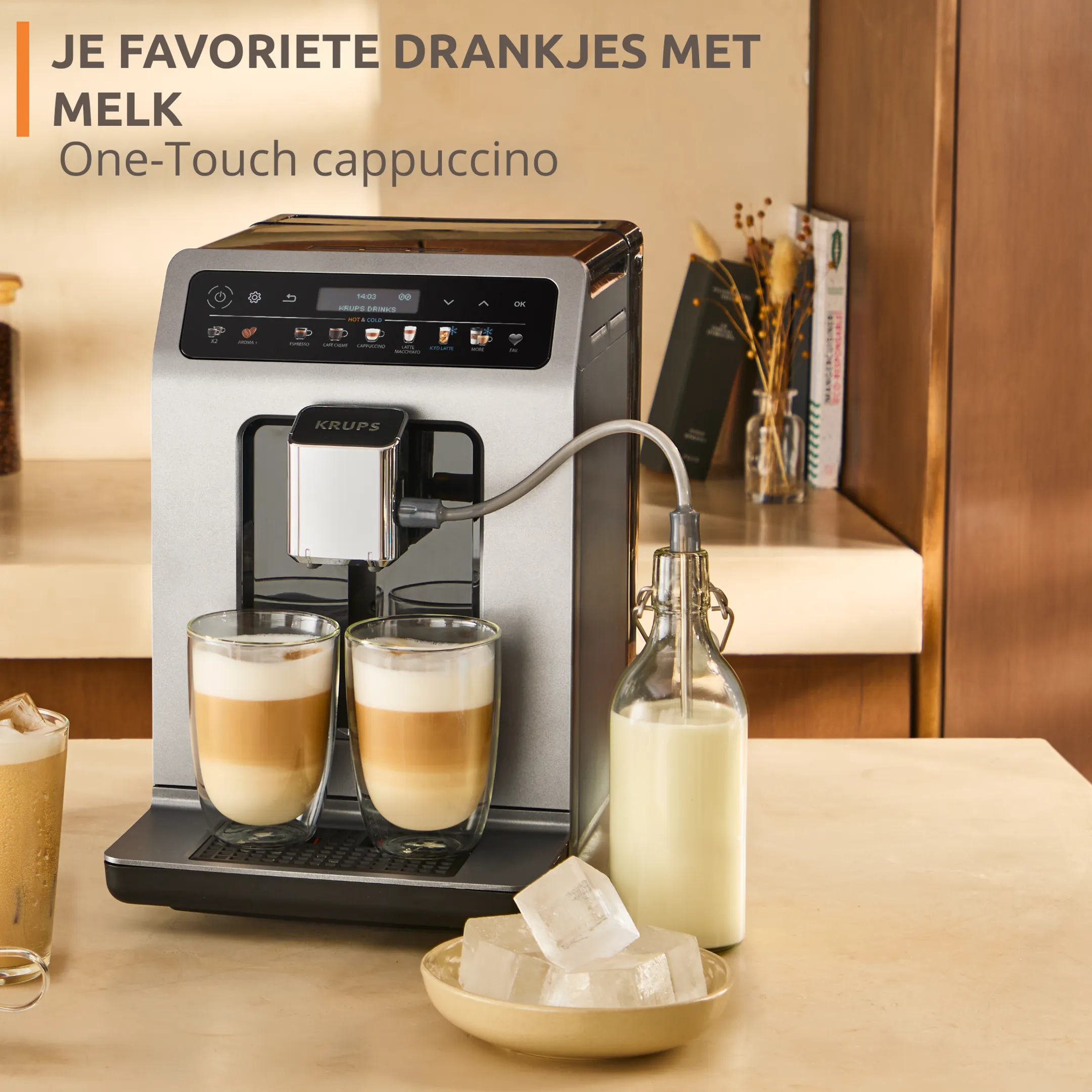 Krups Volautomatische Espressomachine EA898DF1 image