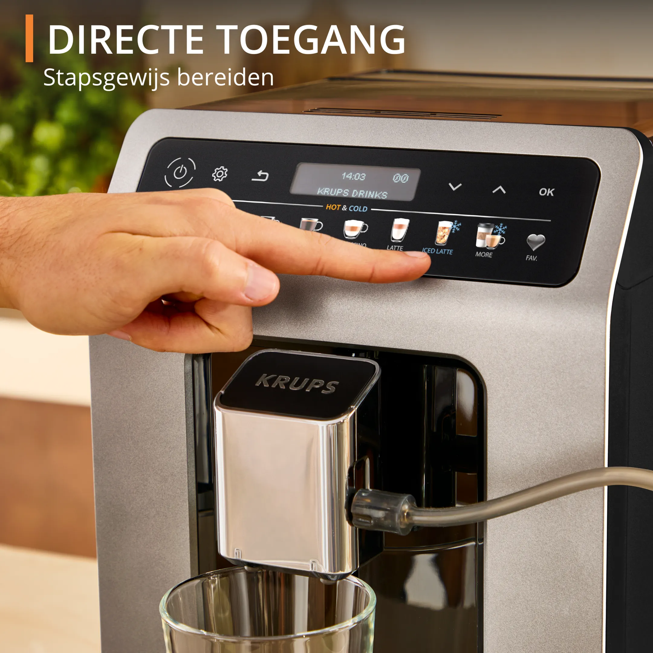 Krups Volautomatische Espressomachine EA898DF1 image