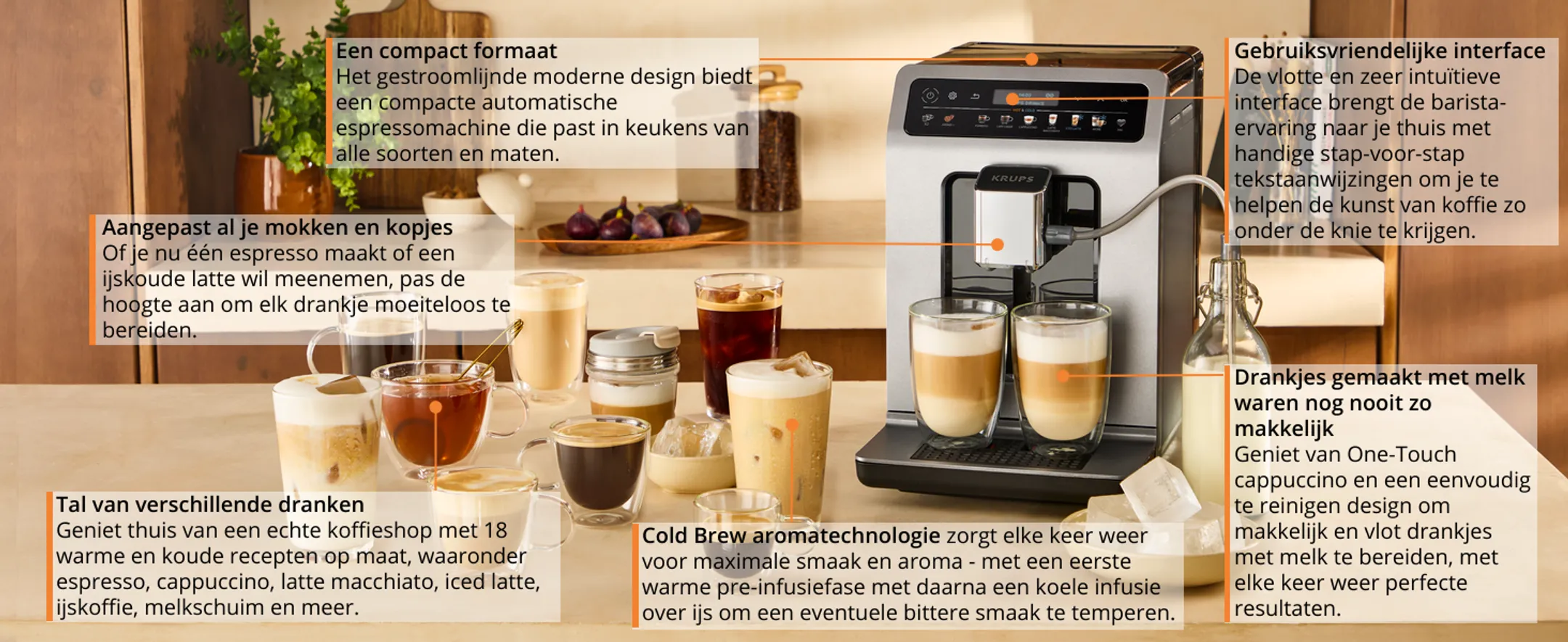Krups Volautomatische Espressomachine EA898DF1 image