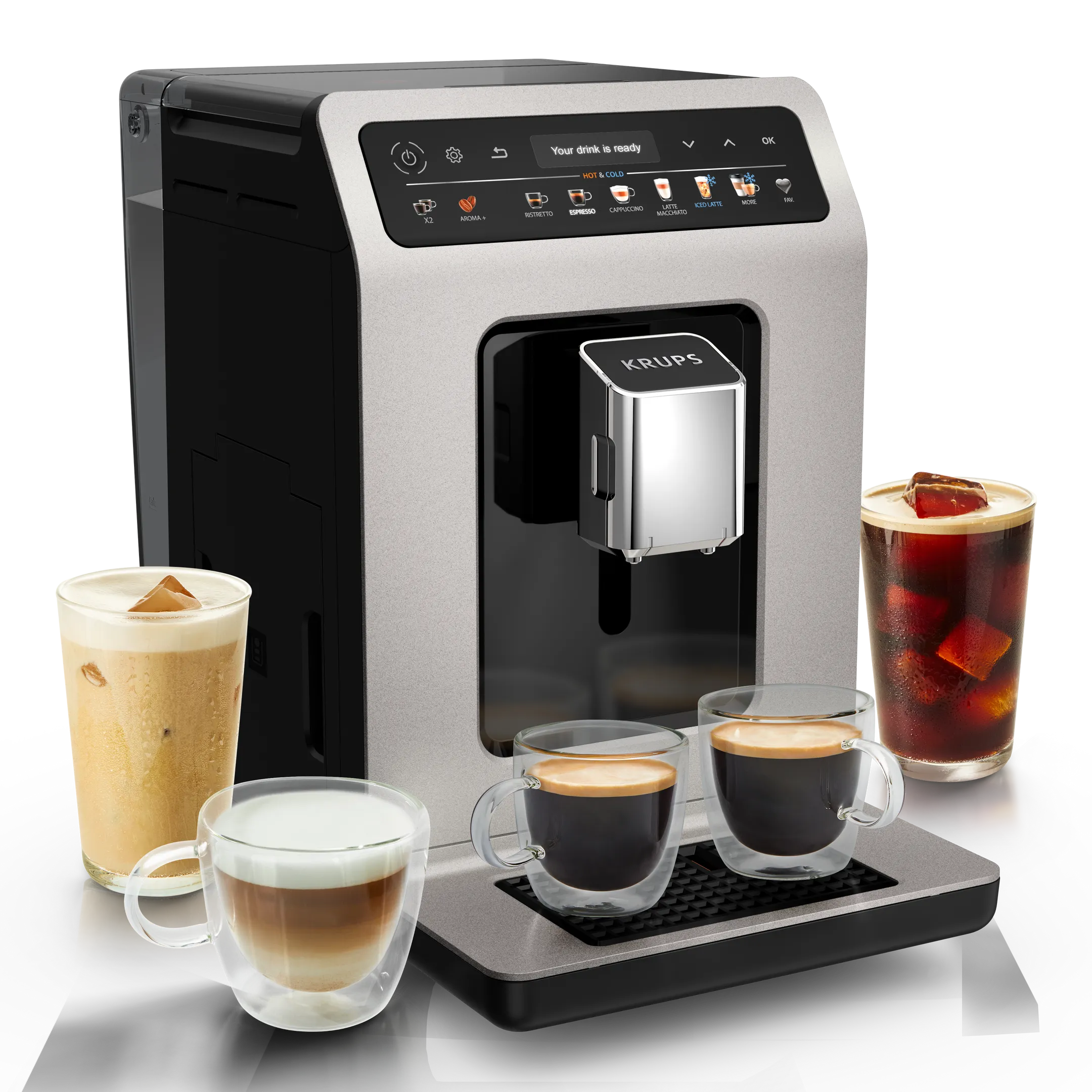 Krups Volautomatische Espressomachine EA898DF1 image