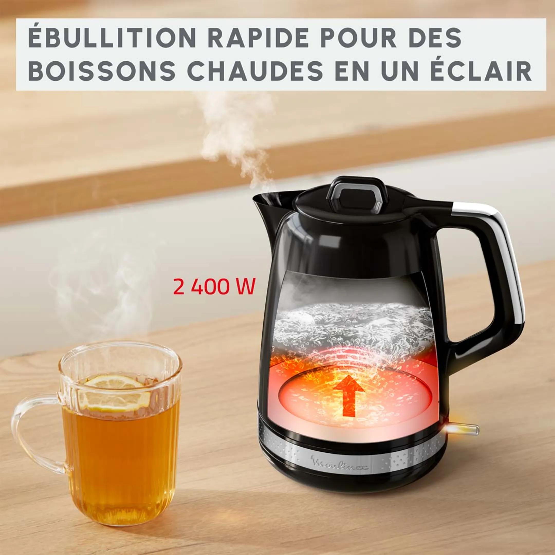 Moulinex Bouilloire Soleil BY3558E0 image