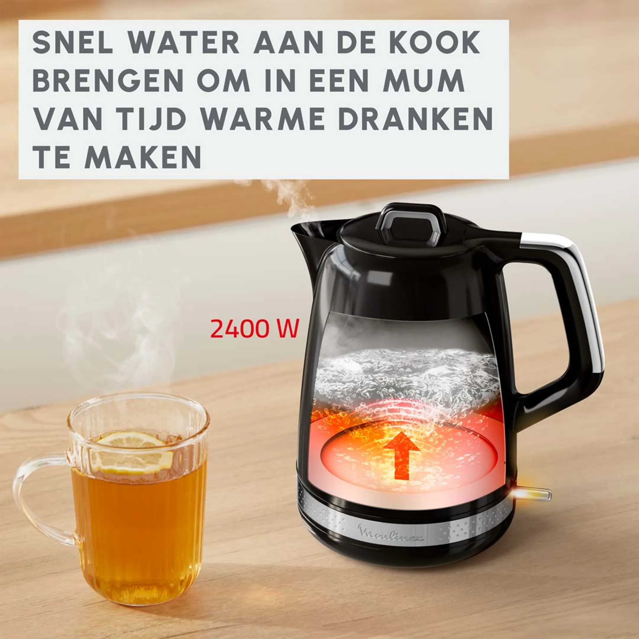 Moulinex Waterkoker Soleil BY3558E0 image