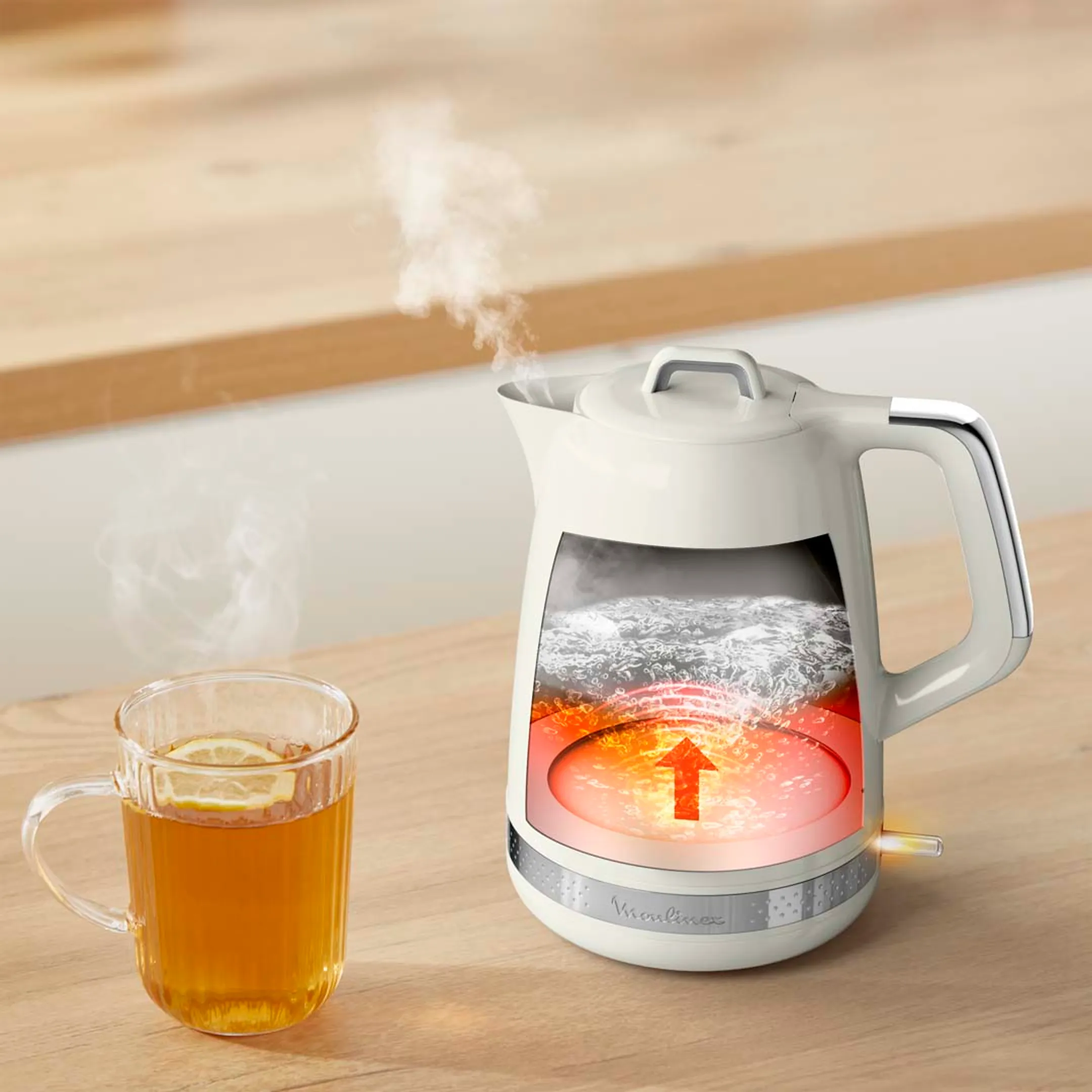 Moulinex Bouilloire Soleil BY355AE0 image