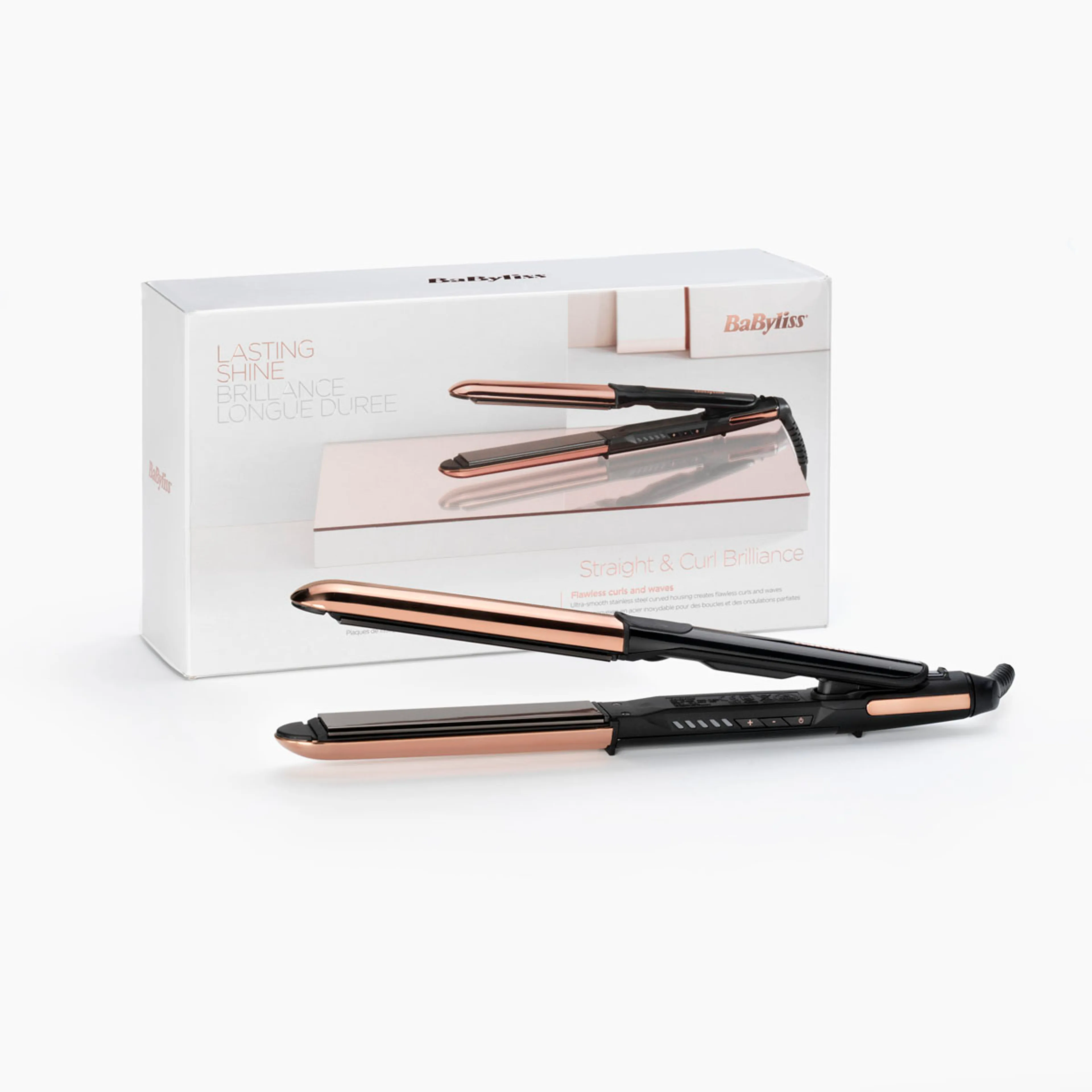 Babyliss Stijltang Straight & Curl Brilliance ST482E image