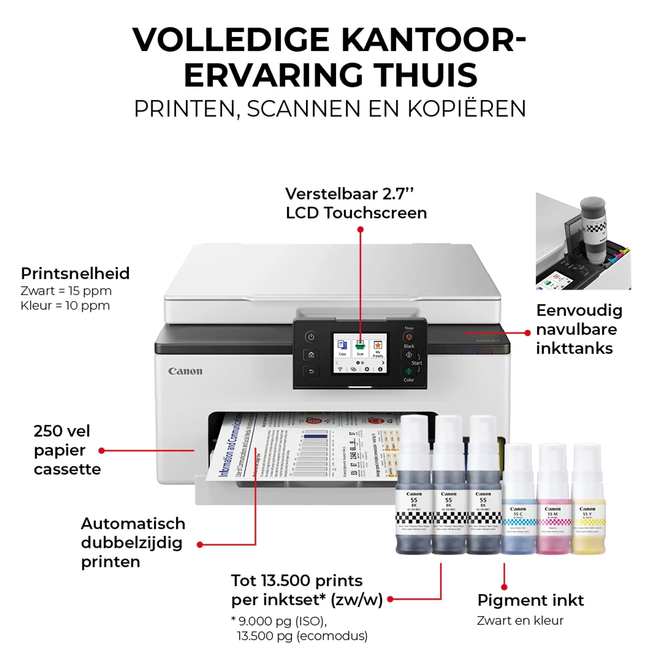 Canon MAXIFY GX1050 MegaTank Home Office image
