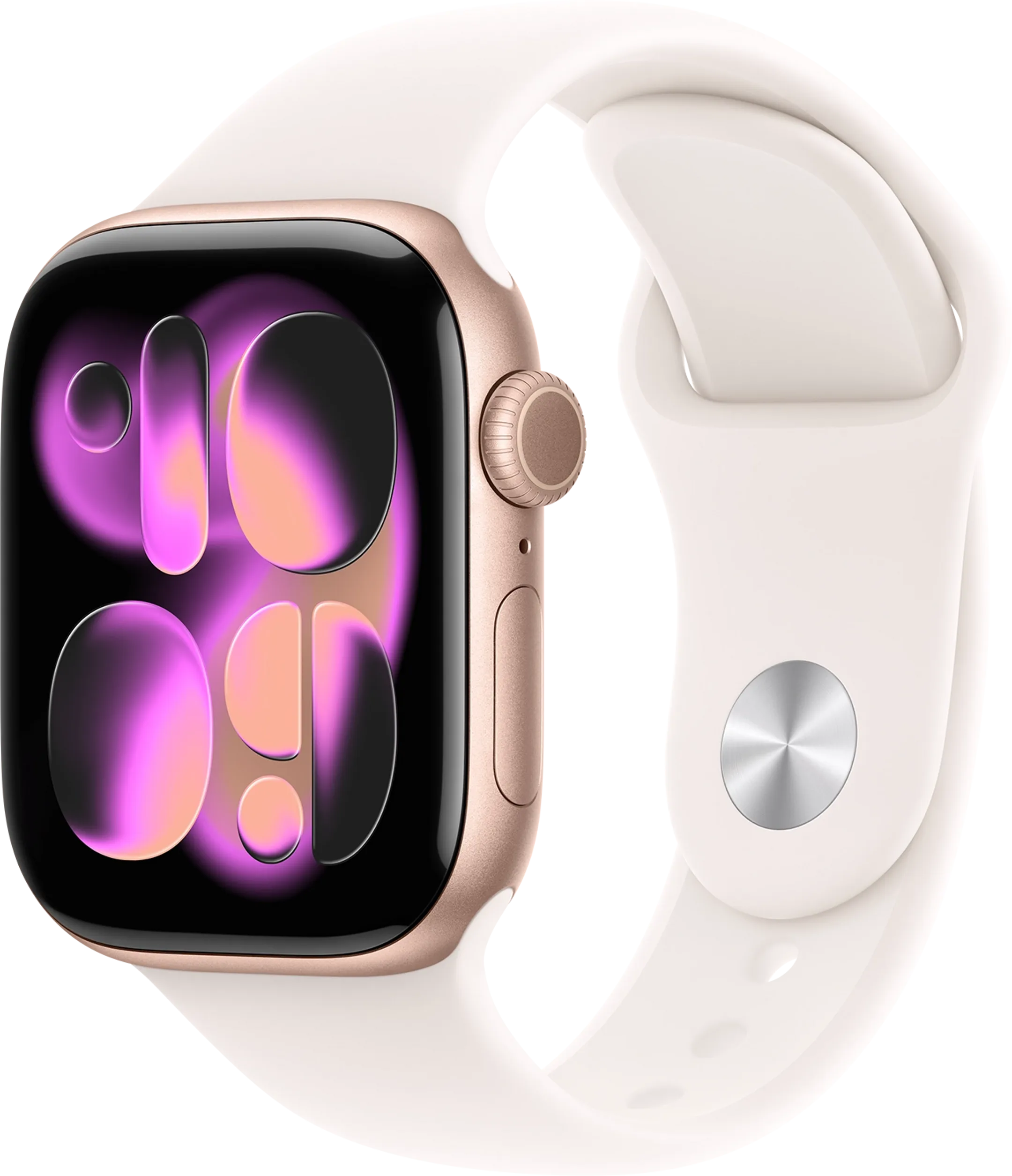 Watch Series 11 GPS + Cellular - 42mm Rose Gold Aluminium - Sport Band (S/M)