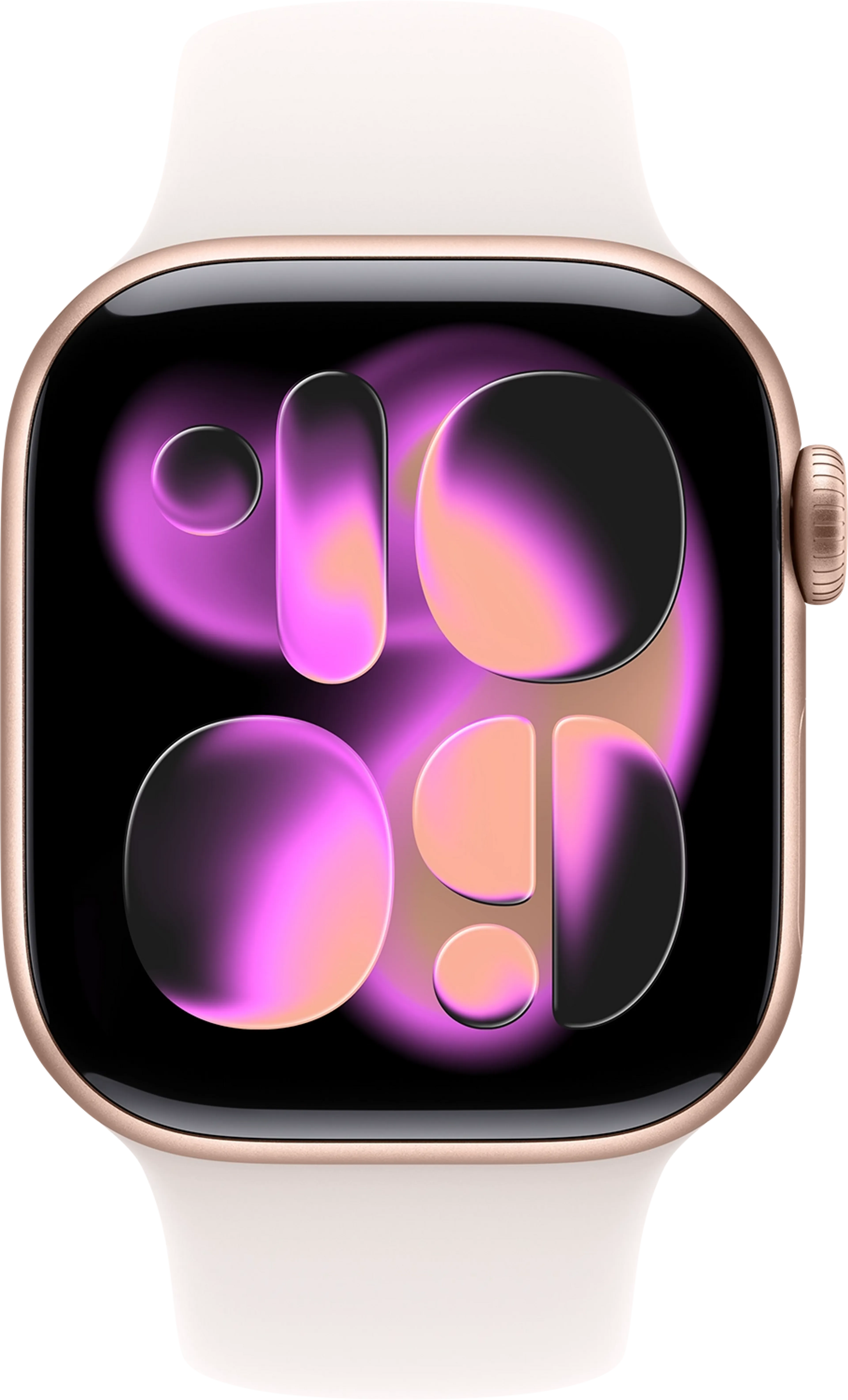 Apple Watch Series 11 GPS + Cellular - 42mm Rose Gold Aluminium - Sport Band (S/M) image