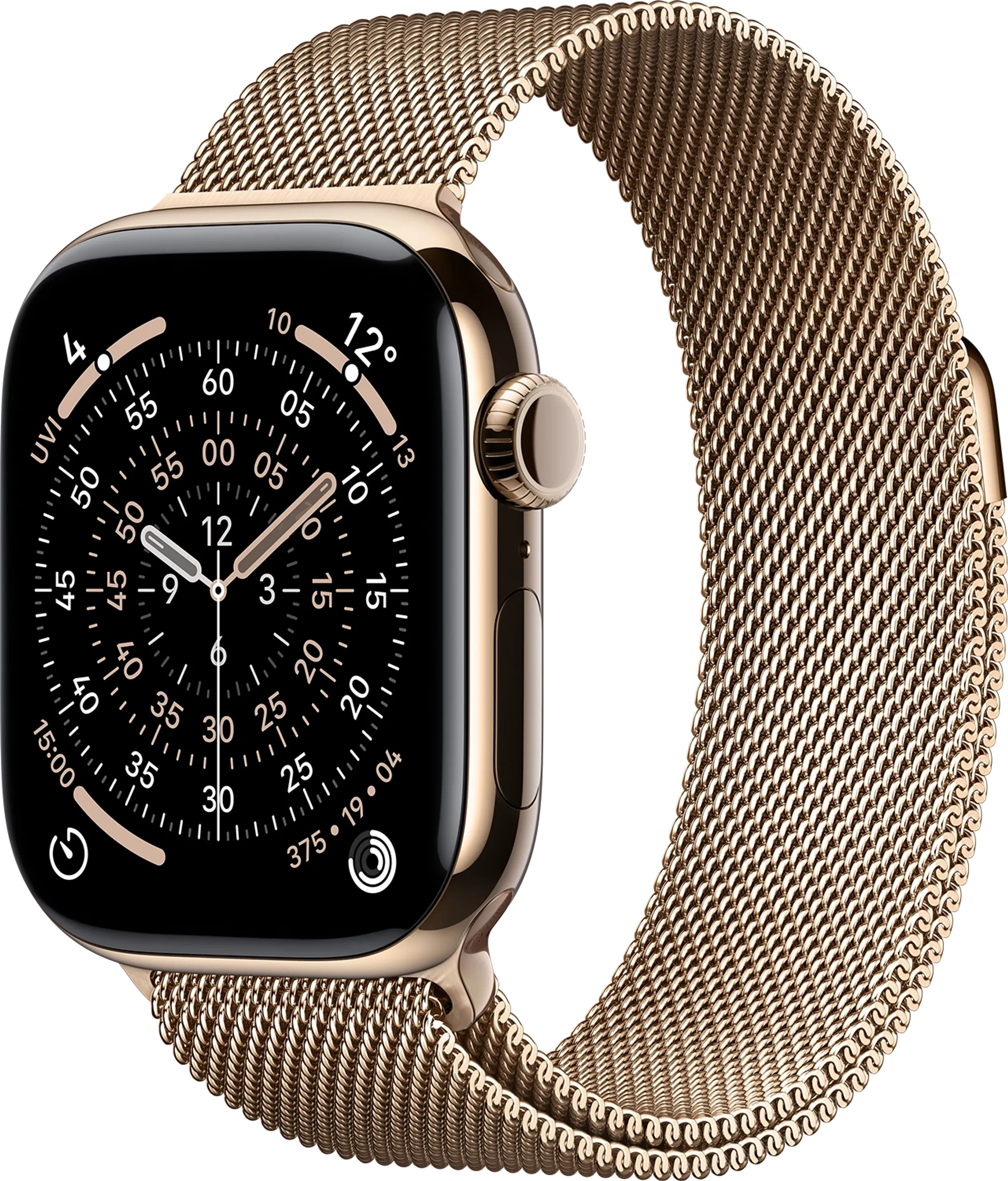 Watch Series 11 GPS + Cellular - 42mm Gold Titanium - Milanese Loop