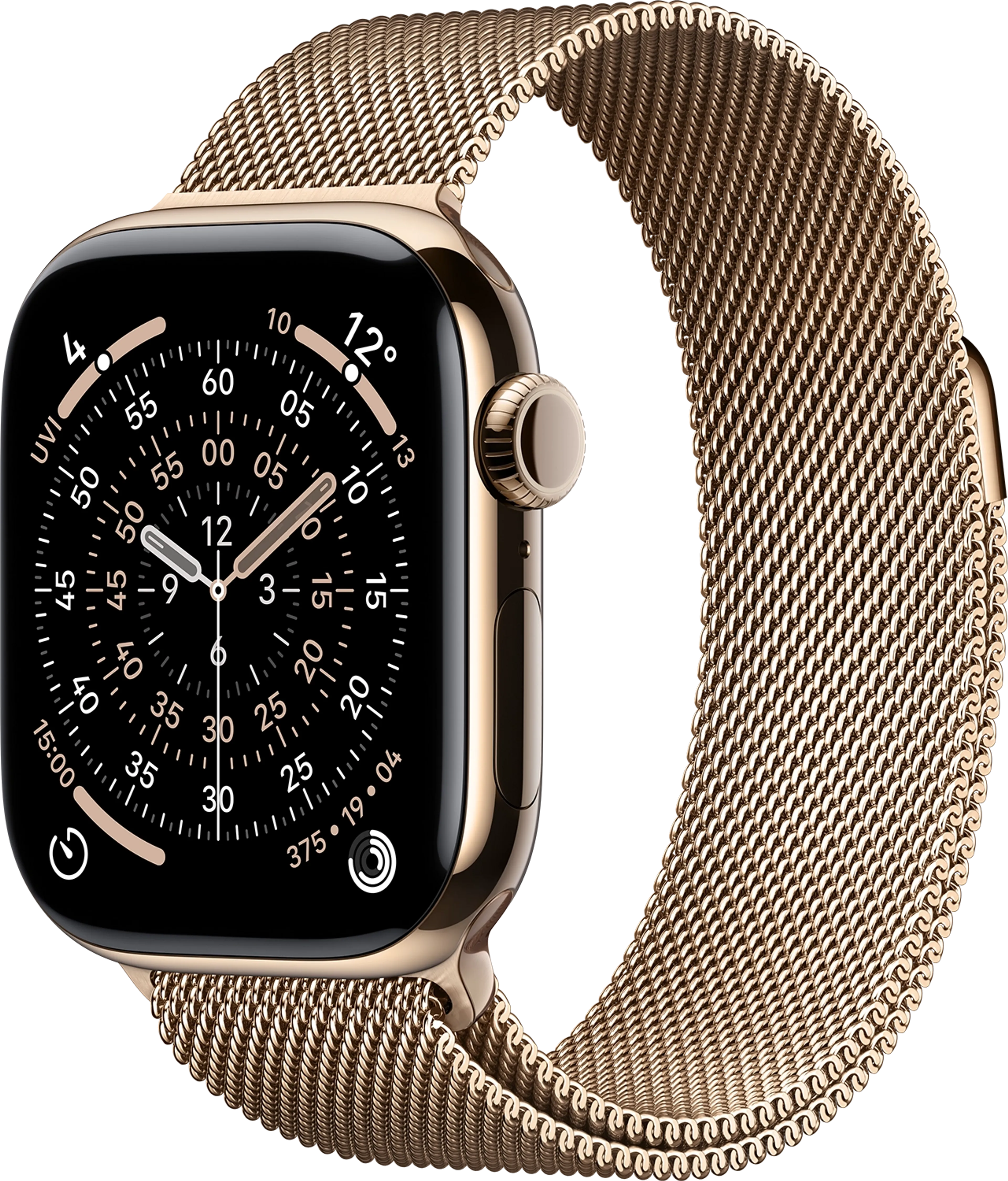 Watch Series 11 GPS + Cellular - 42mm Gold Titanium - Milanese Loop