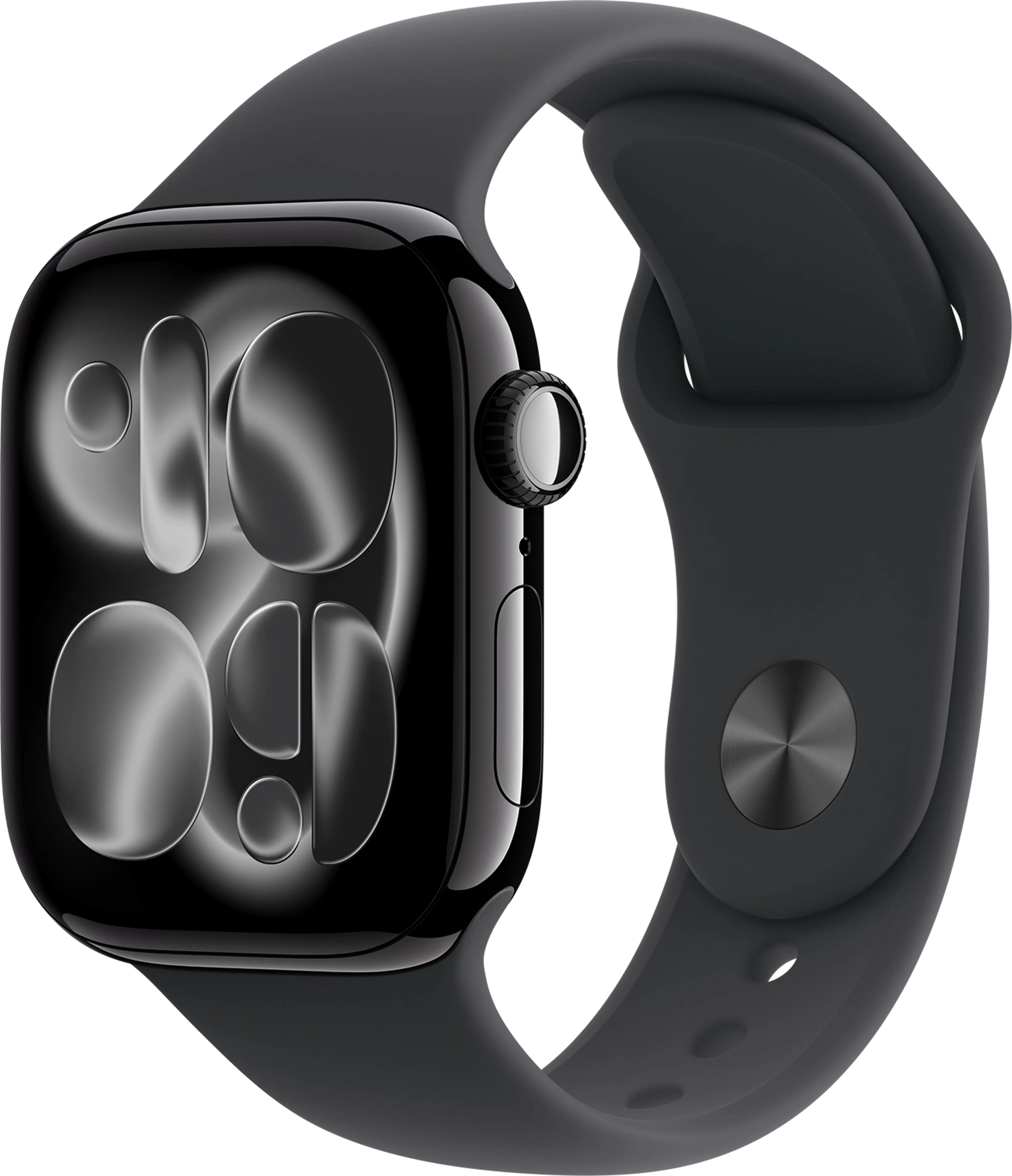 Watch Series 11 GPS + Cellular - 42mm Jet Black Aluminium - Sport Band (S/M)