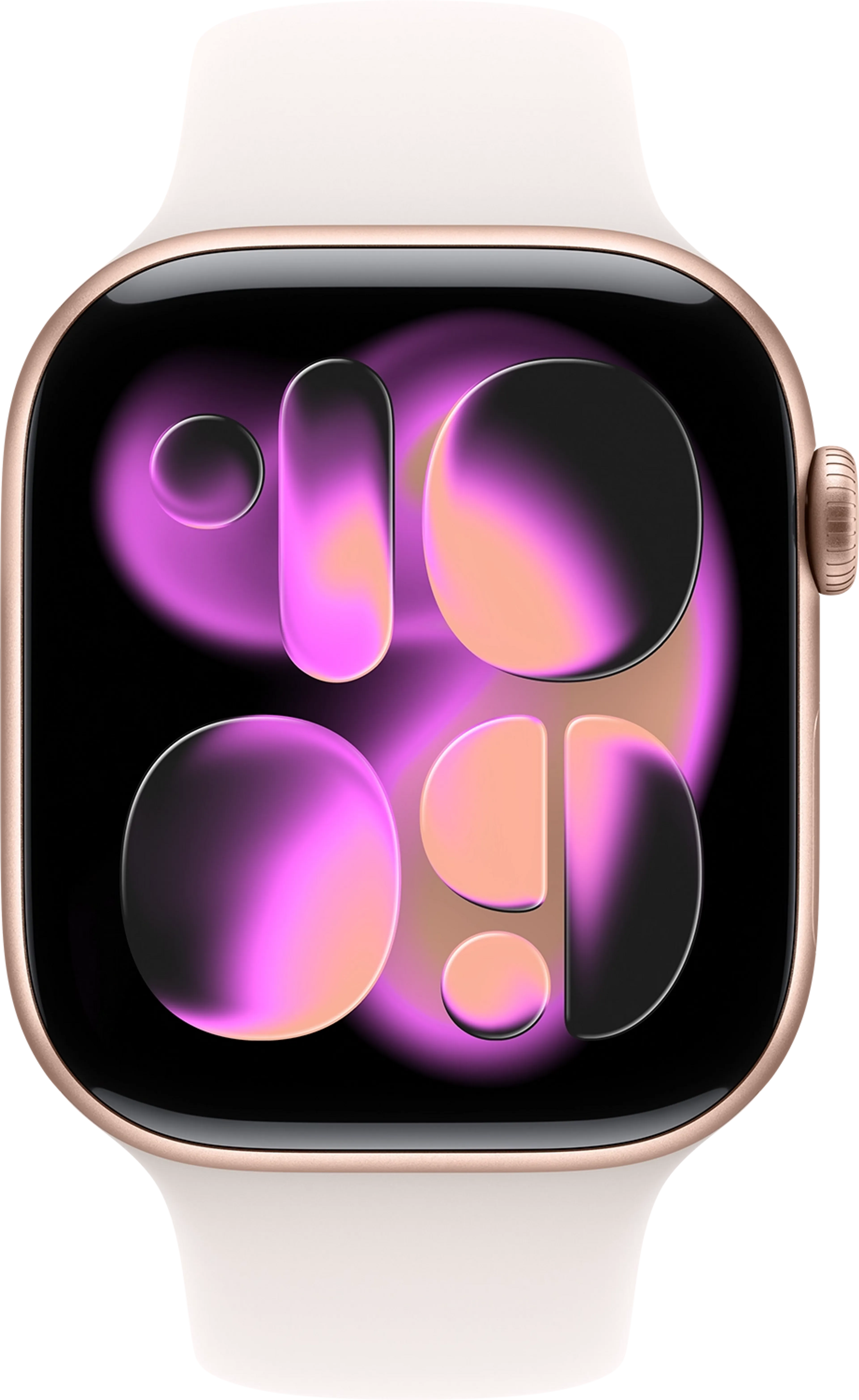 Apple Watch Series 11 GPS + Cellular - 46mm Rose Gold Aluminium - Sport Band (M/L) image