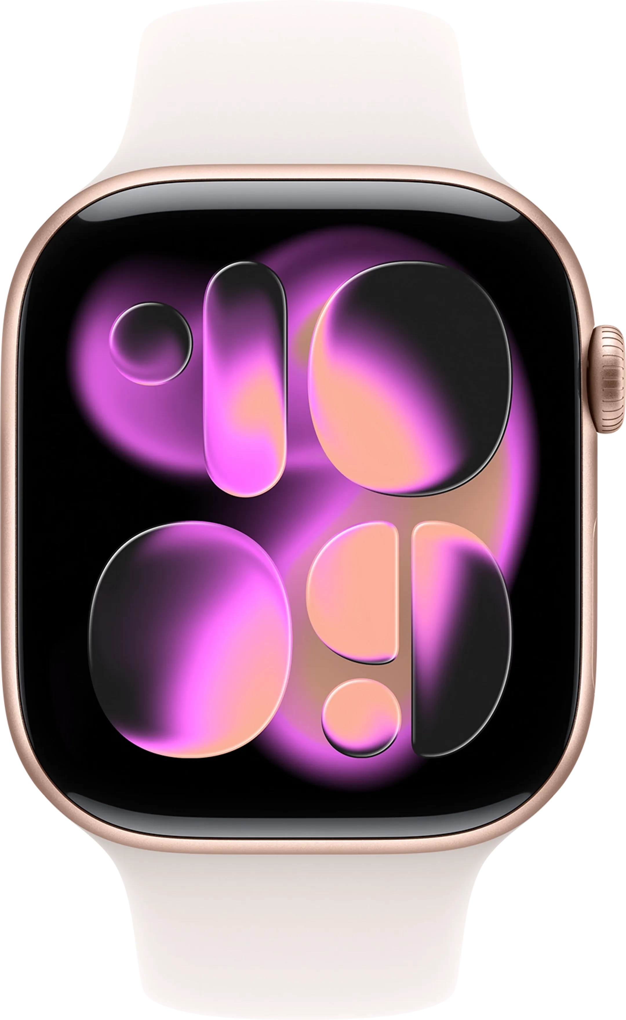 Apple Watch Series 11 GPS + Cellular - 46mm Rose Gold Aluminium - Sport Band (S/M) image