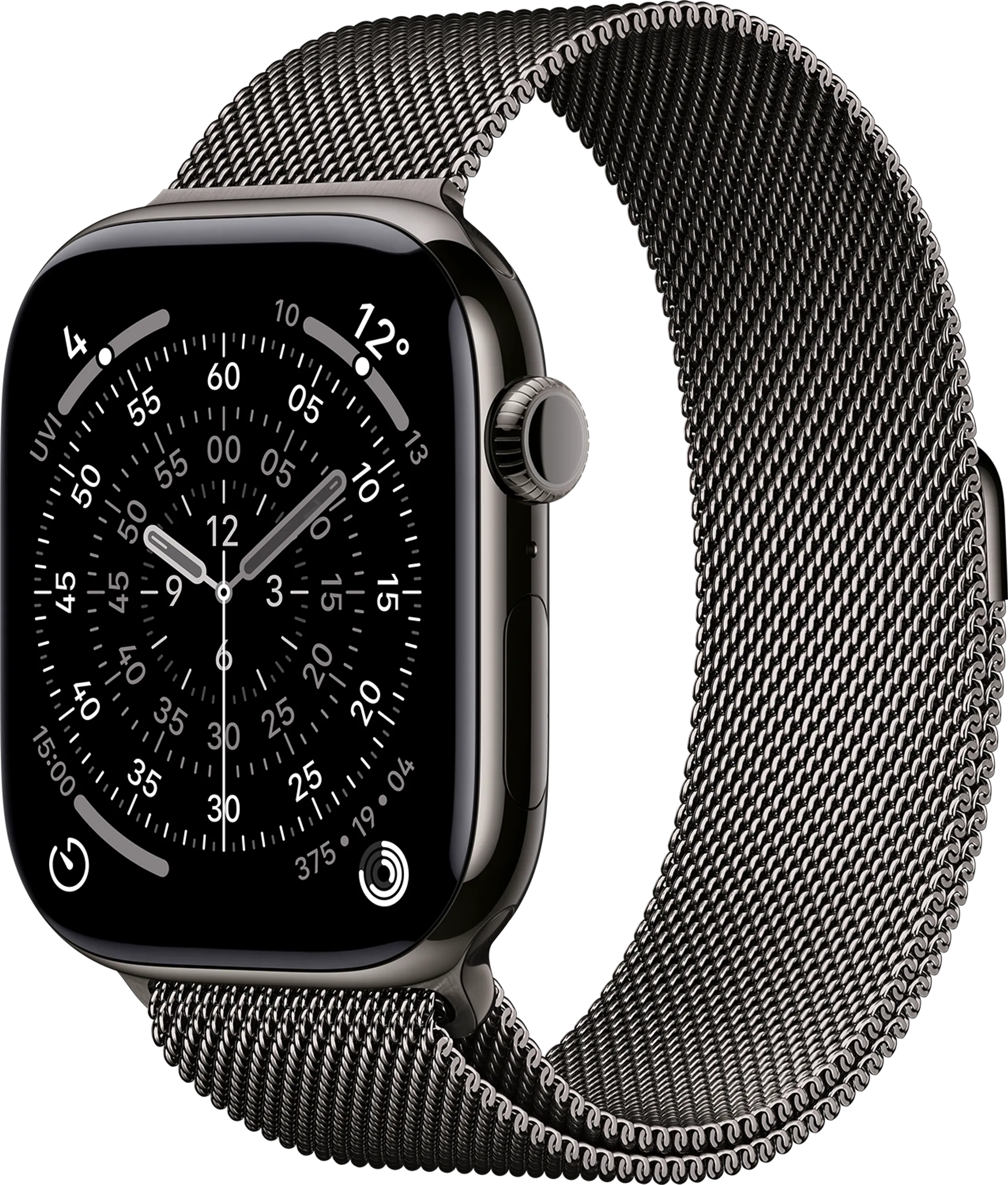 Bundle product Watch Series 11 GPS + Cellular - 46mm Slate Titanium - Milanese Loop (M/L)