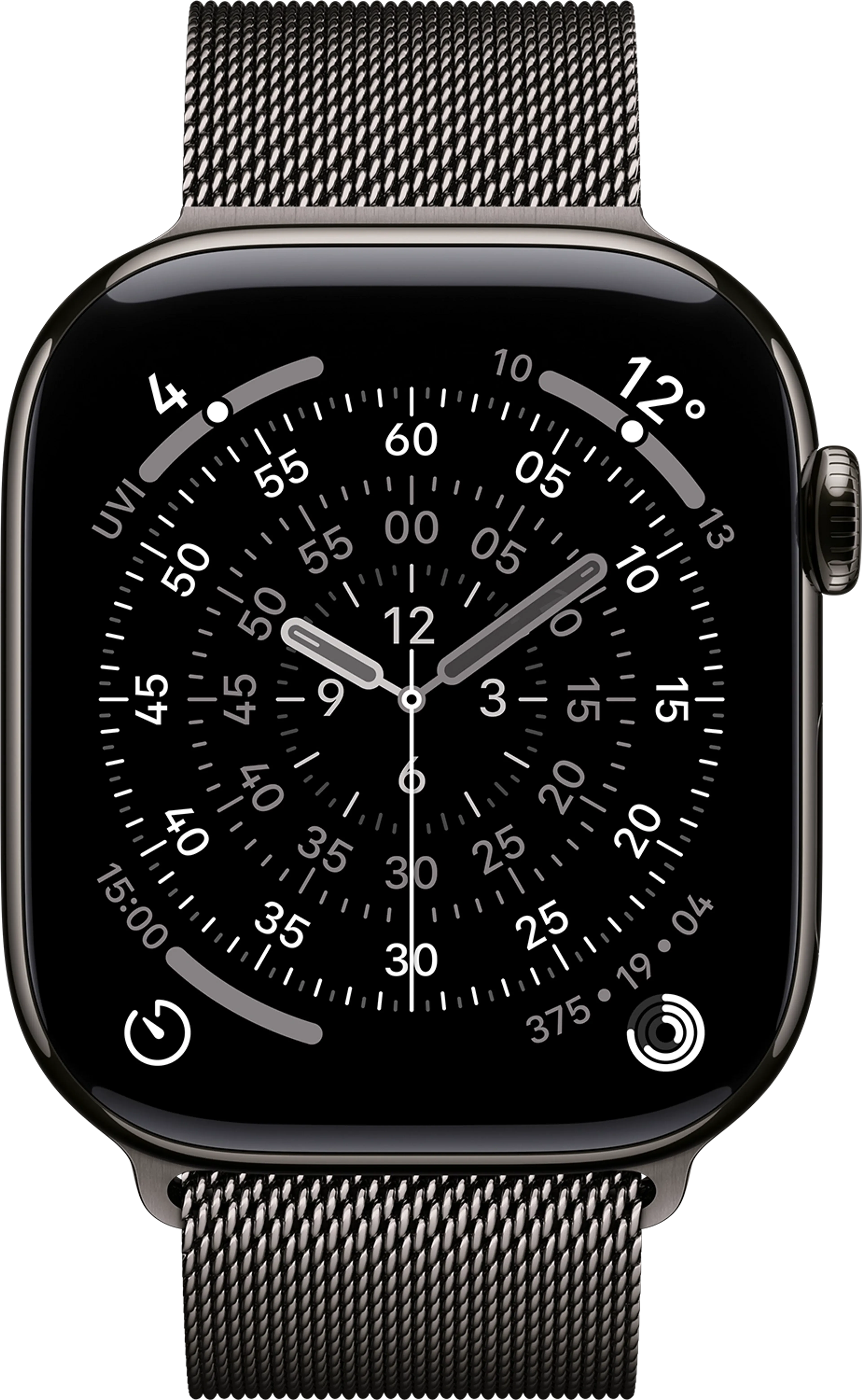 Apple Watch Series 11 GPS + Cellular - 46mm Slate Titanium - Milanese Loop (M/L) image