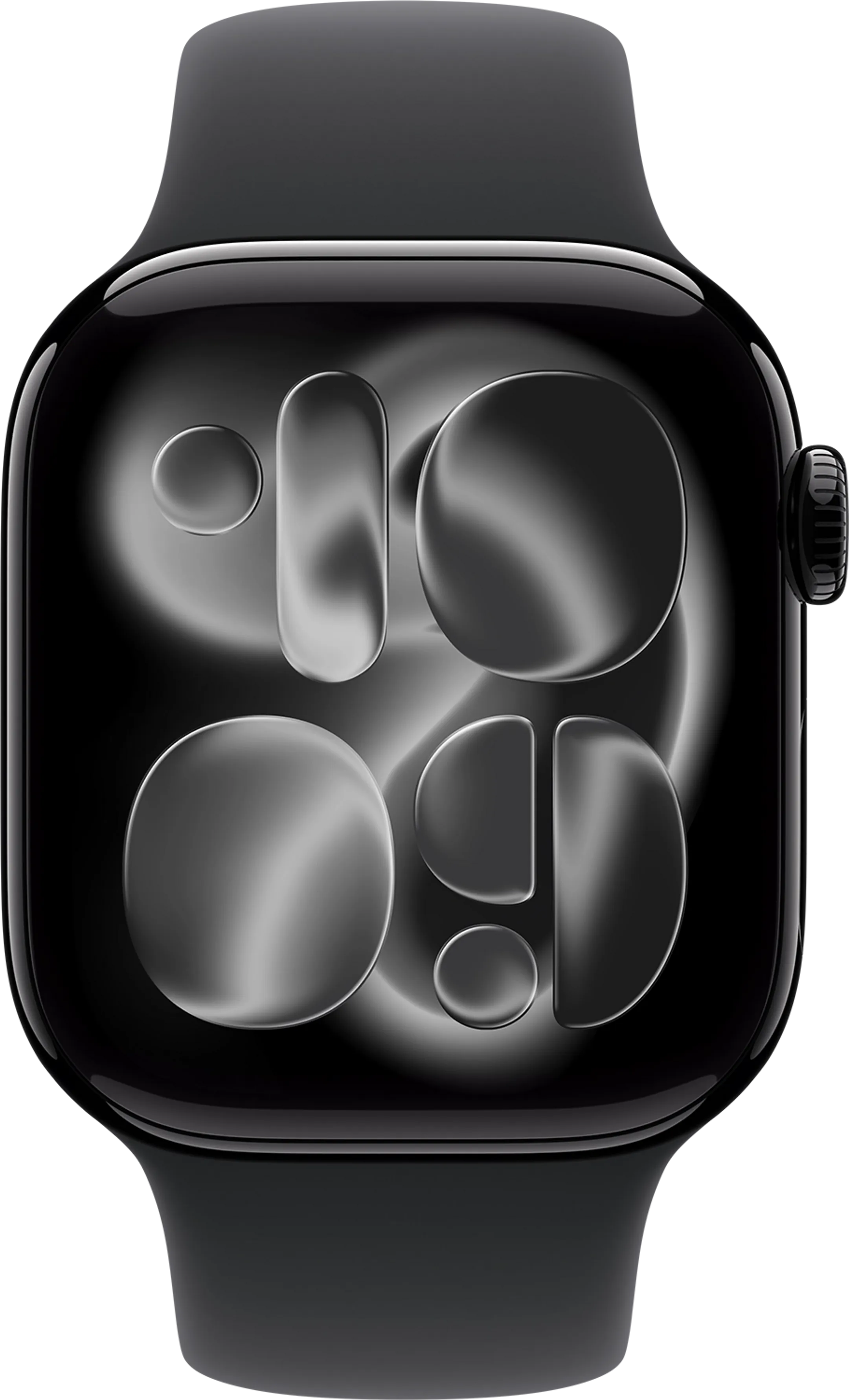 Apple Watch Series 11 GPS - 42mm Jet Black Aluminium - Sport Band (M/L) image