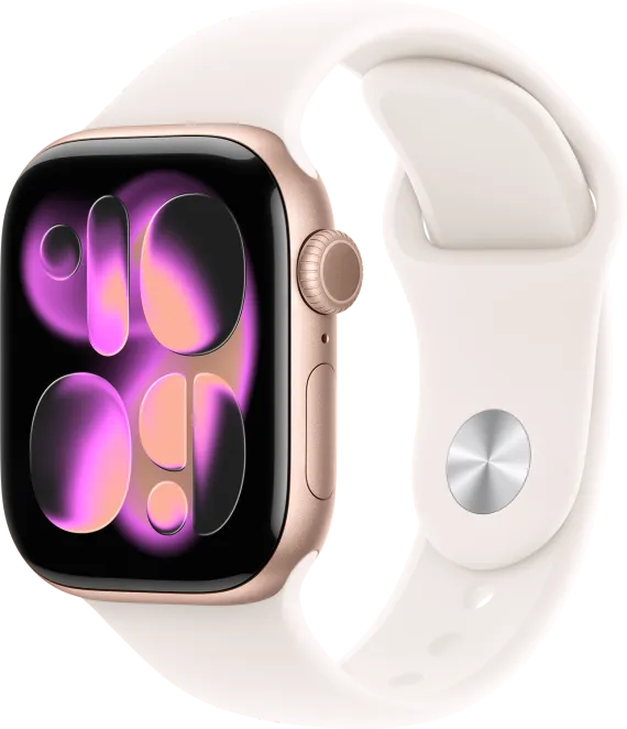 Watch Series 11 GPS - 42mm Rose Gold Aluminium - Sport Band (S/M)