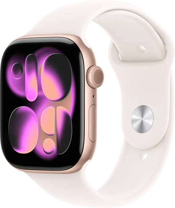 Watch Series 11 GPS - 46mm Rose Gold Aluminium - Sport Band (S/M)