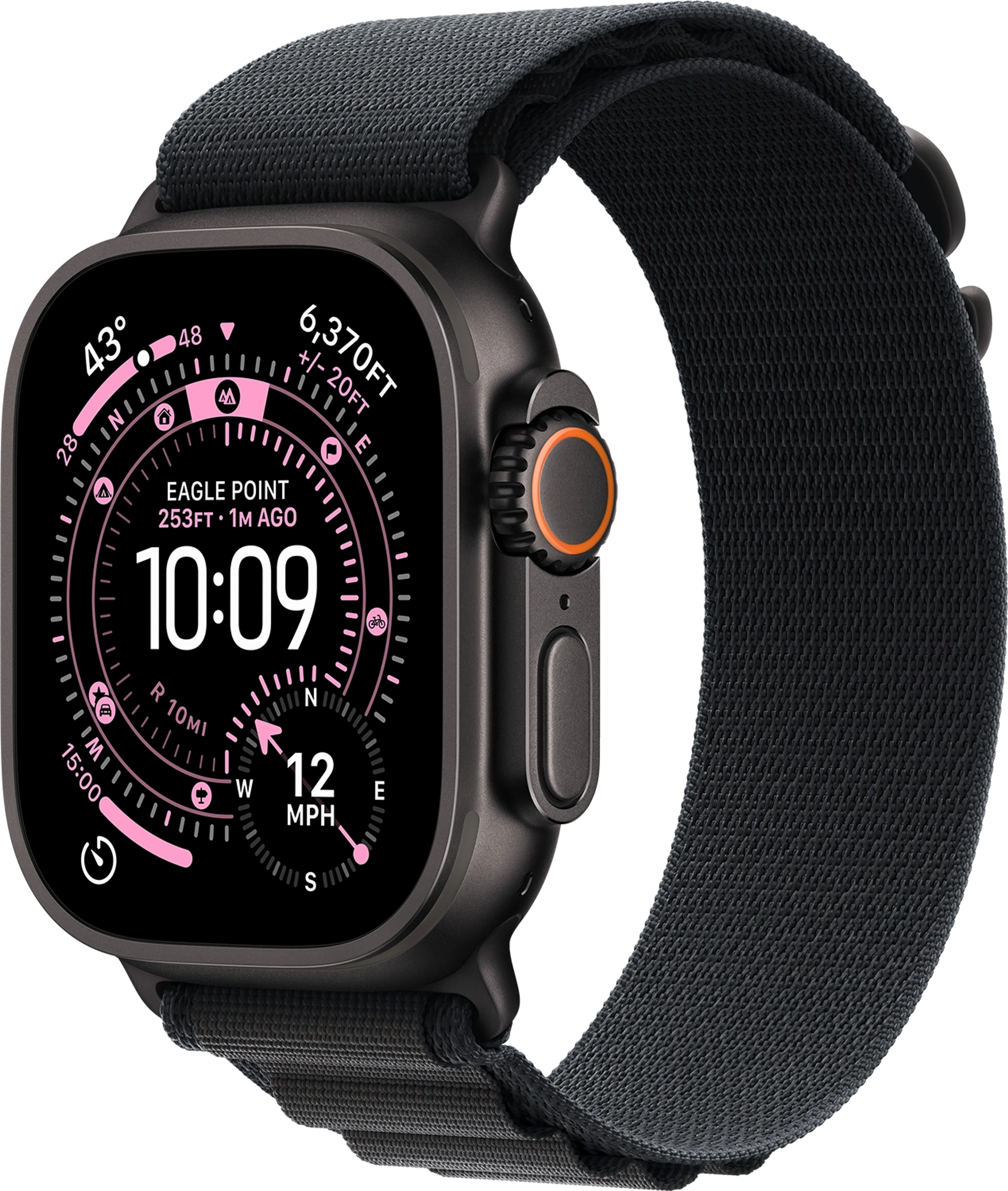 Watch Ultra 3 GPS + Cellular 49mm Black Titanium - Alpine Loop (M)