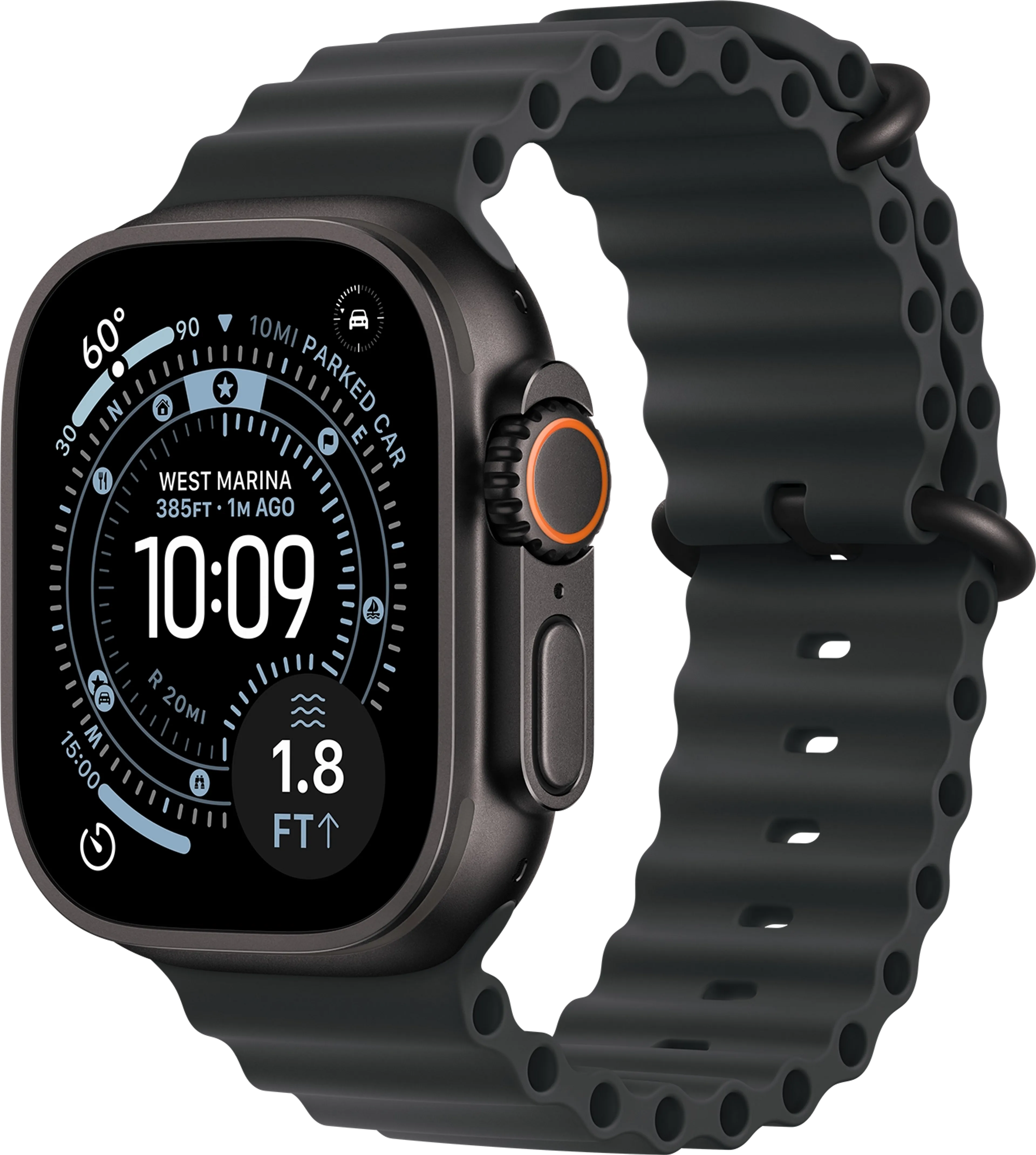 Watch Ultra 3 GPS + Cellular 49mm Black Titanium - Ocean Band