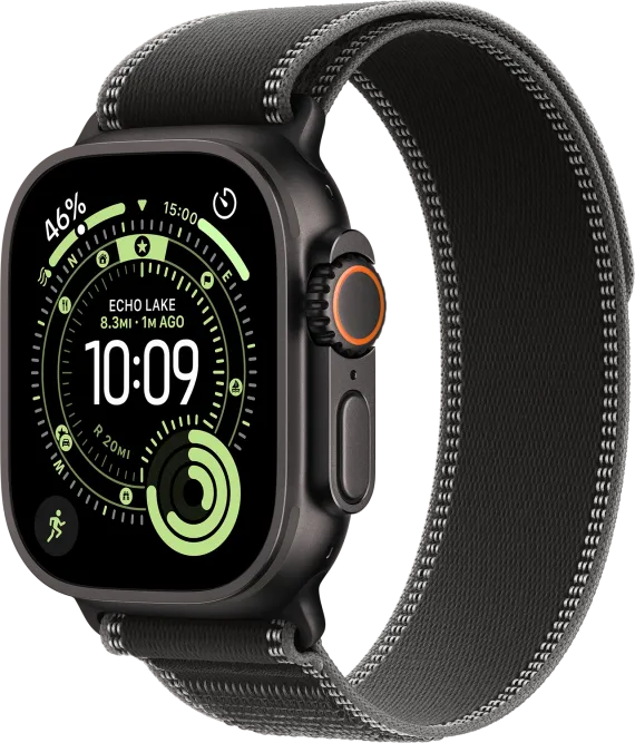 Watch Ultra 3 GPS + Cellular 49mm Black Titanium - Trail Loop (M/L)