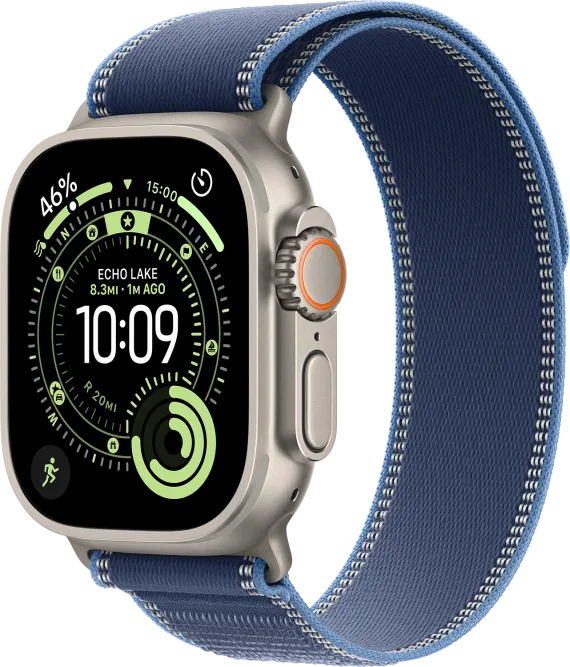 Watch Ultra 3 GPS + Cellular 49mm Natural Titanium - Trail Loop (M/L)