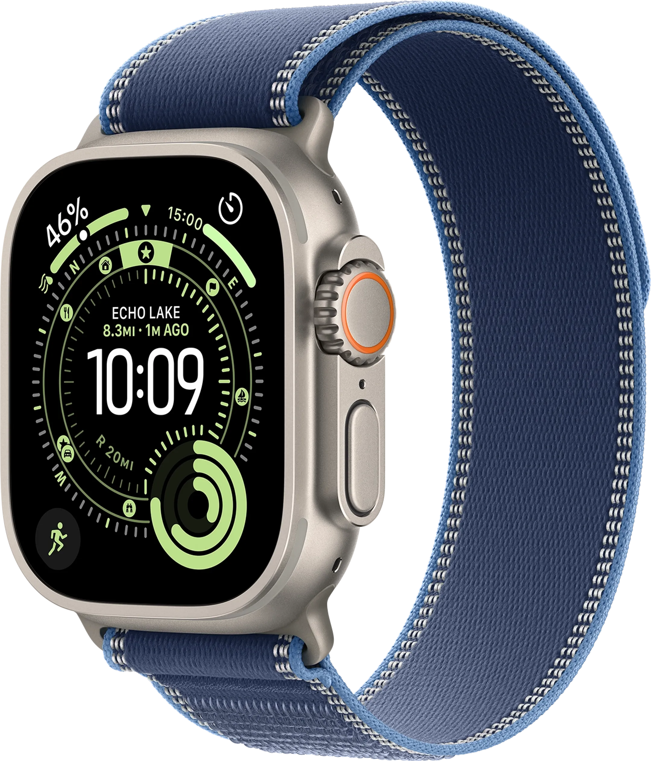 Watch Ultra 3 GPS + Cellular 49mm Natural Titanium - Trail Loop (S/M)