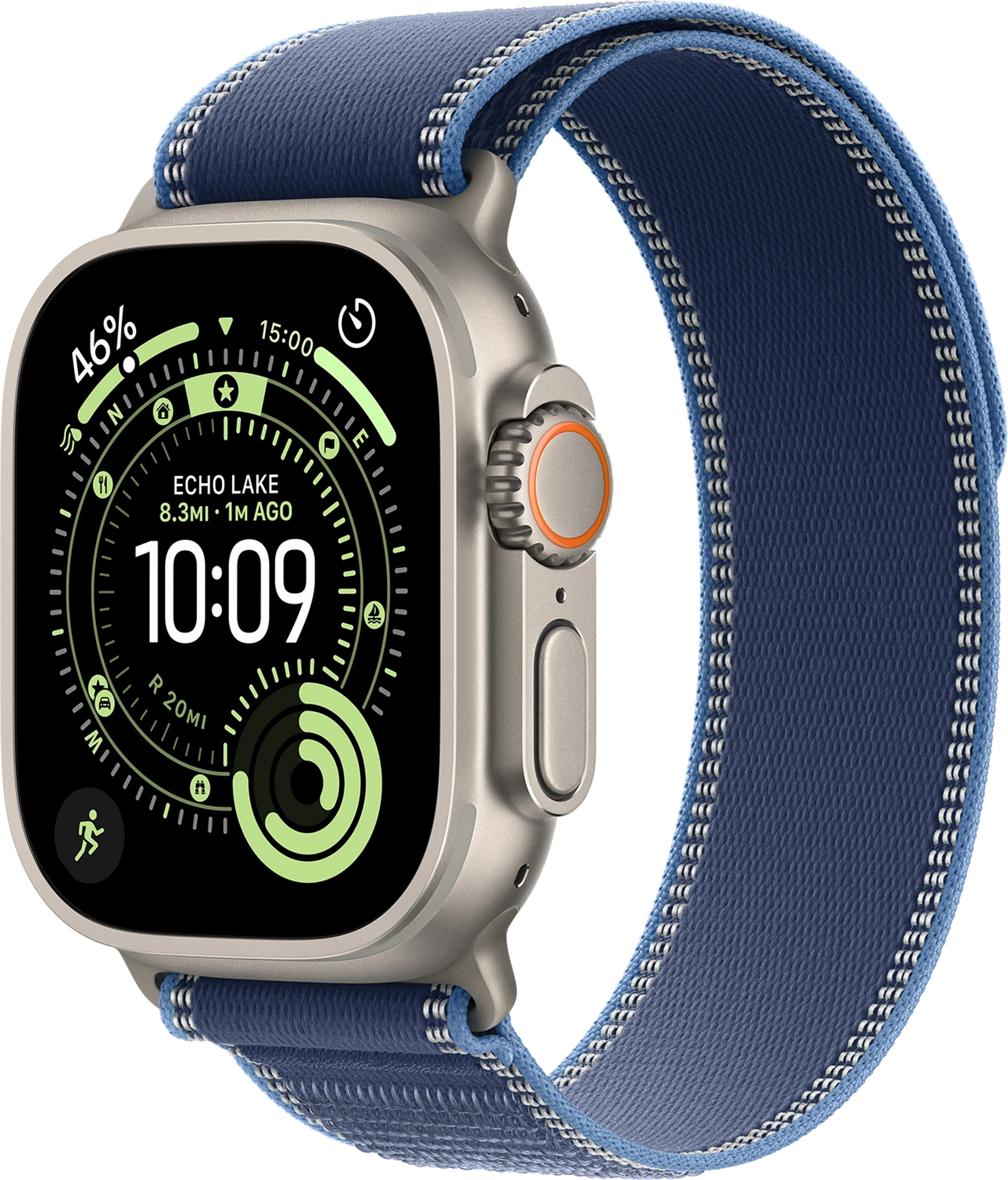 Watch Ultra 3 GPS + Cellular 49mm Natural Titanium - Trail Loop (S/M)