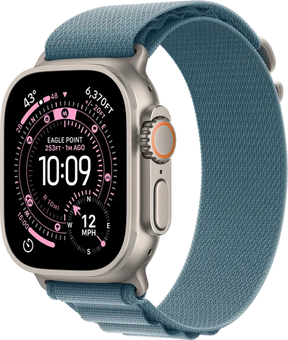 Watch Ultra 3 GPS + Cellular 49mm Natural Titanium - Alpine Loop (M)
