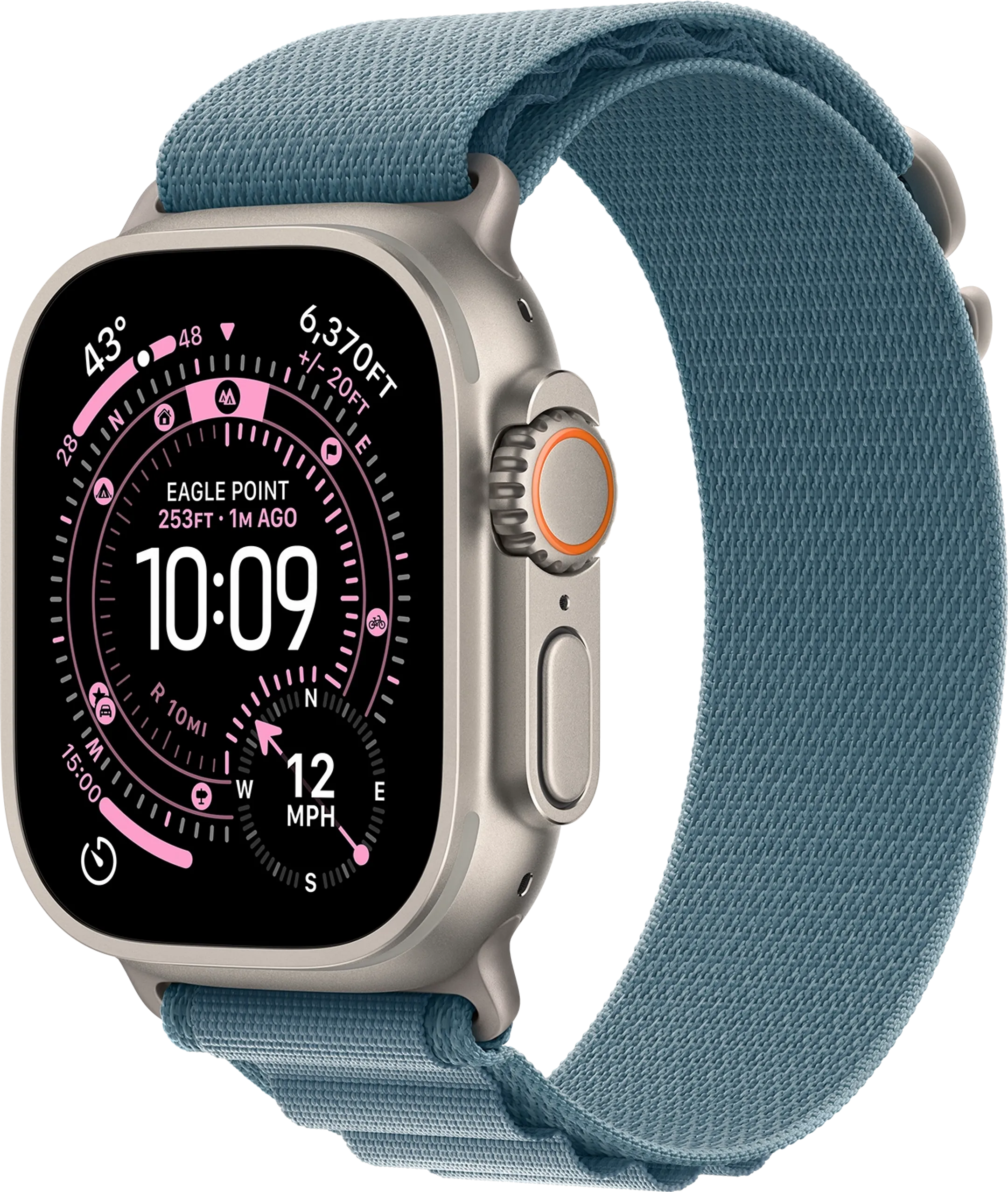 Watch Ultra 3 GPS + Cellular 49mm Natural Titanium - Alpine Loop (S)