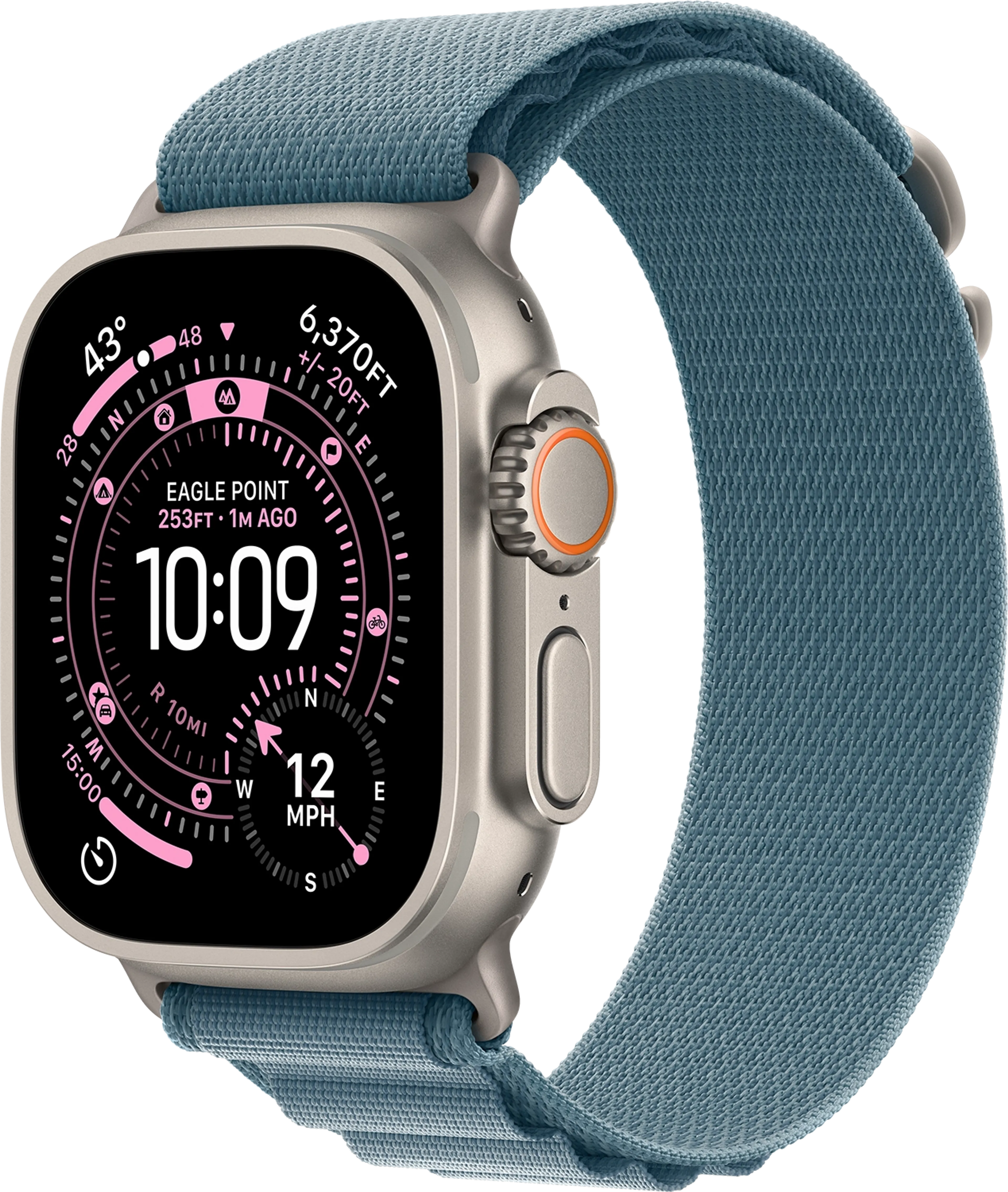 Watch Ultra 3 GPS + Cellular 49mm Natural Titanium - Alpine Loop (S)