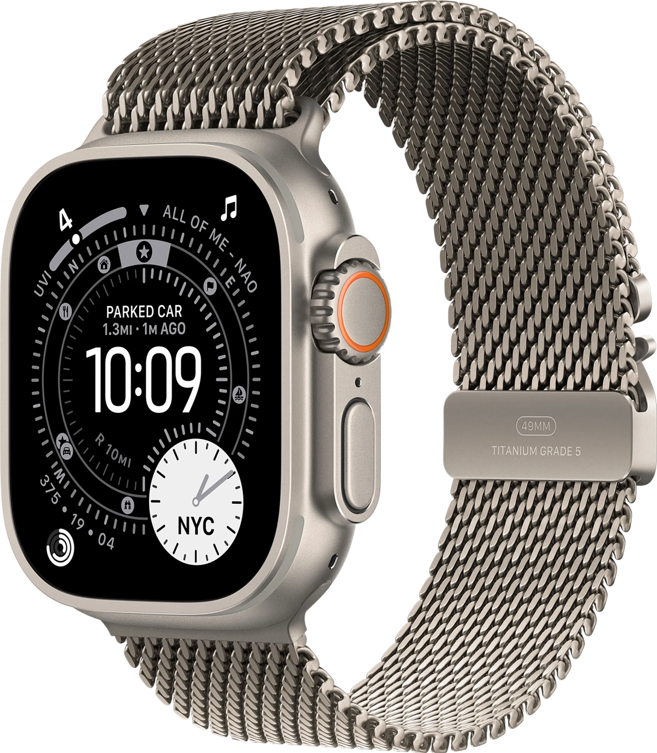 Watch Ultra 3 GPS + Cellular 49mm Natural Titanium - Milanese Loop (S)