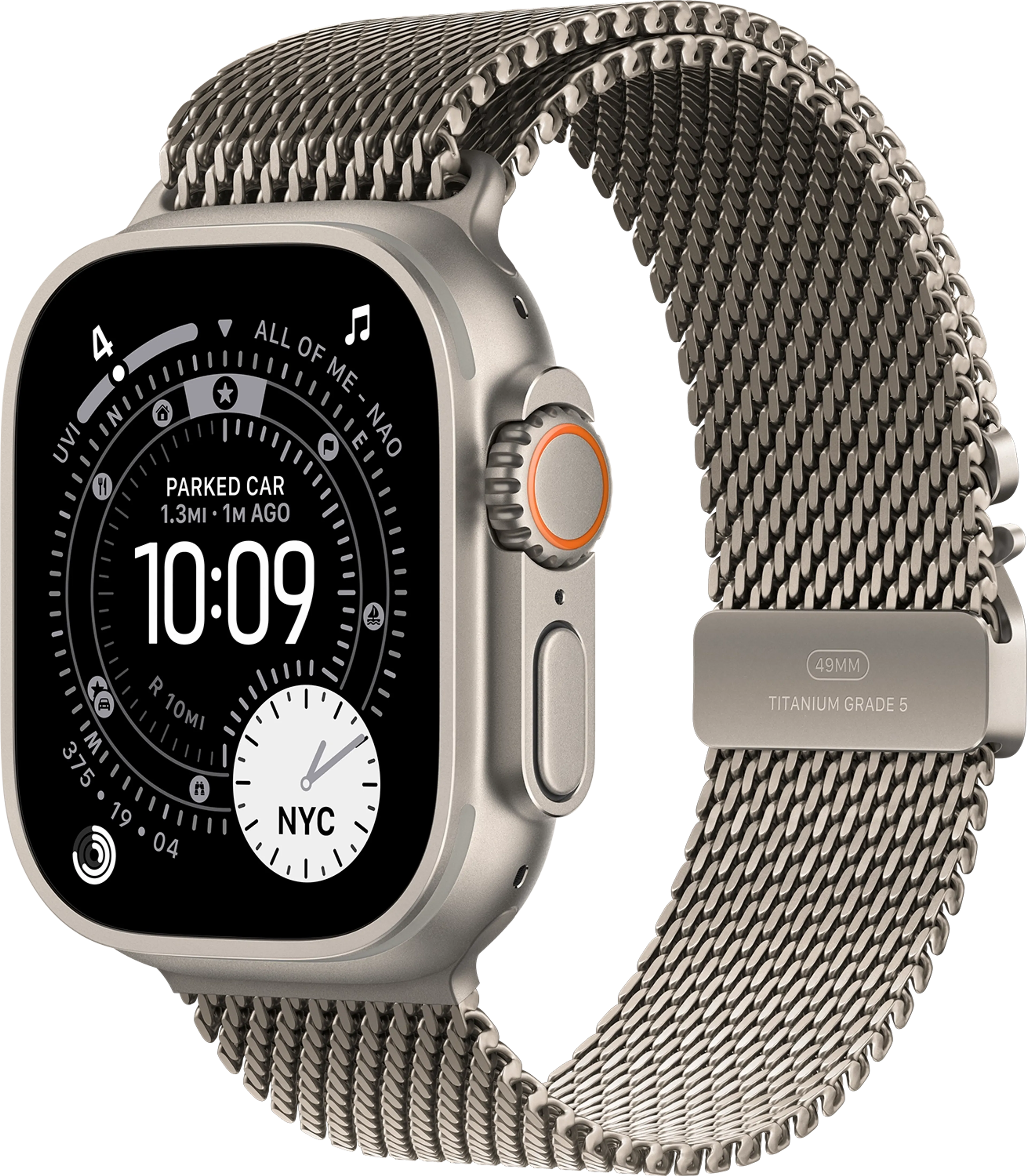 Watch Ultra 3 GPS + Cellular 49mm Natural Titanium - Milanese Loop (S)