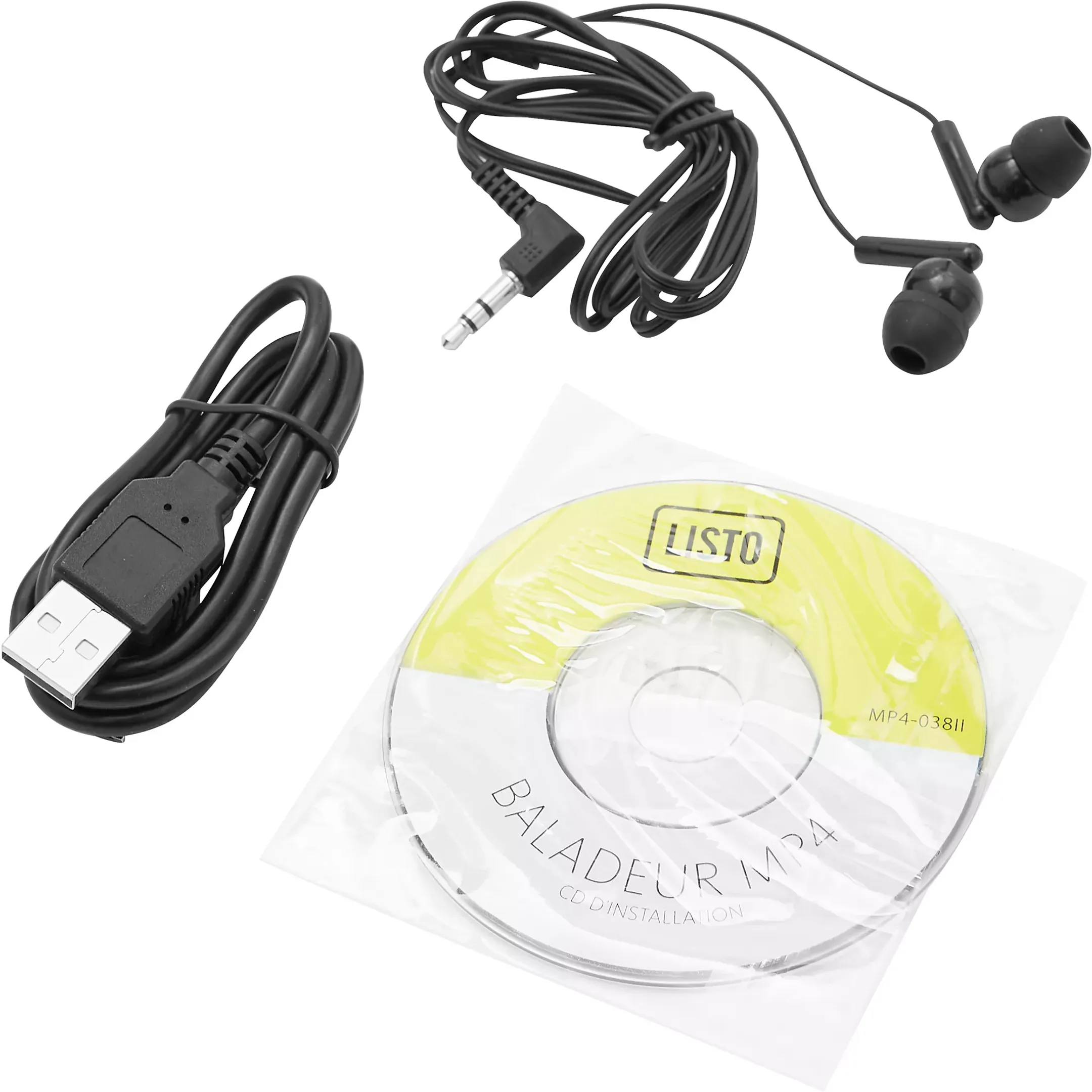 Listo MP4-speler MP4-038 II - Zwart image
